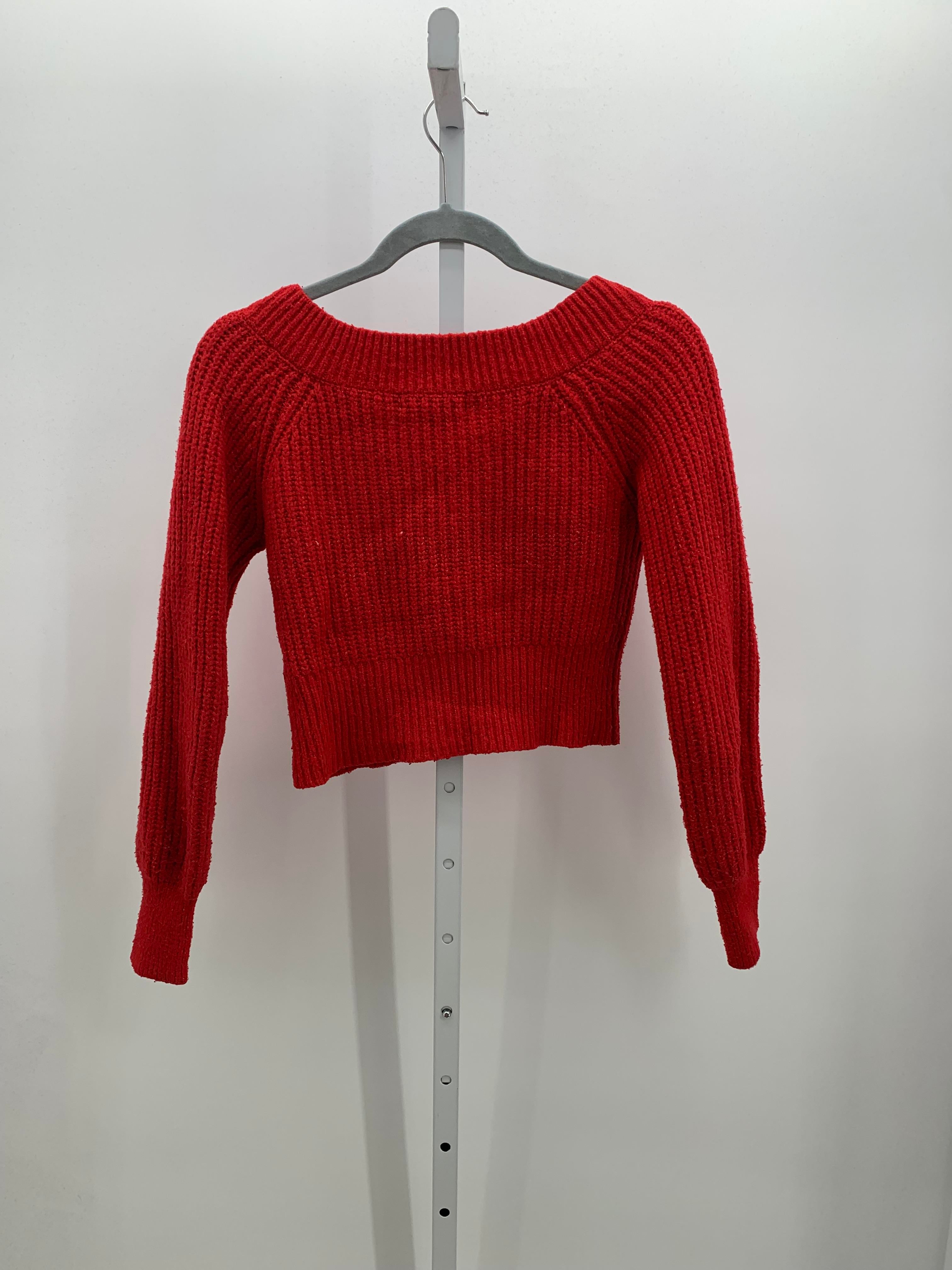 Size X Small Juniors Long Sleeve Sweater