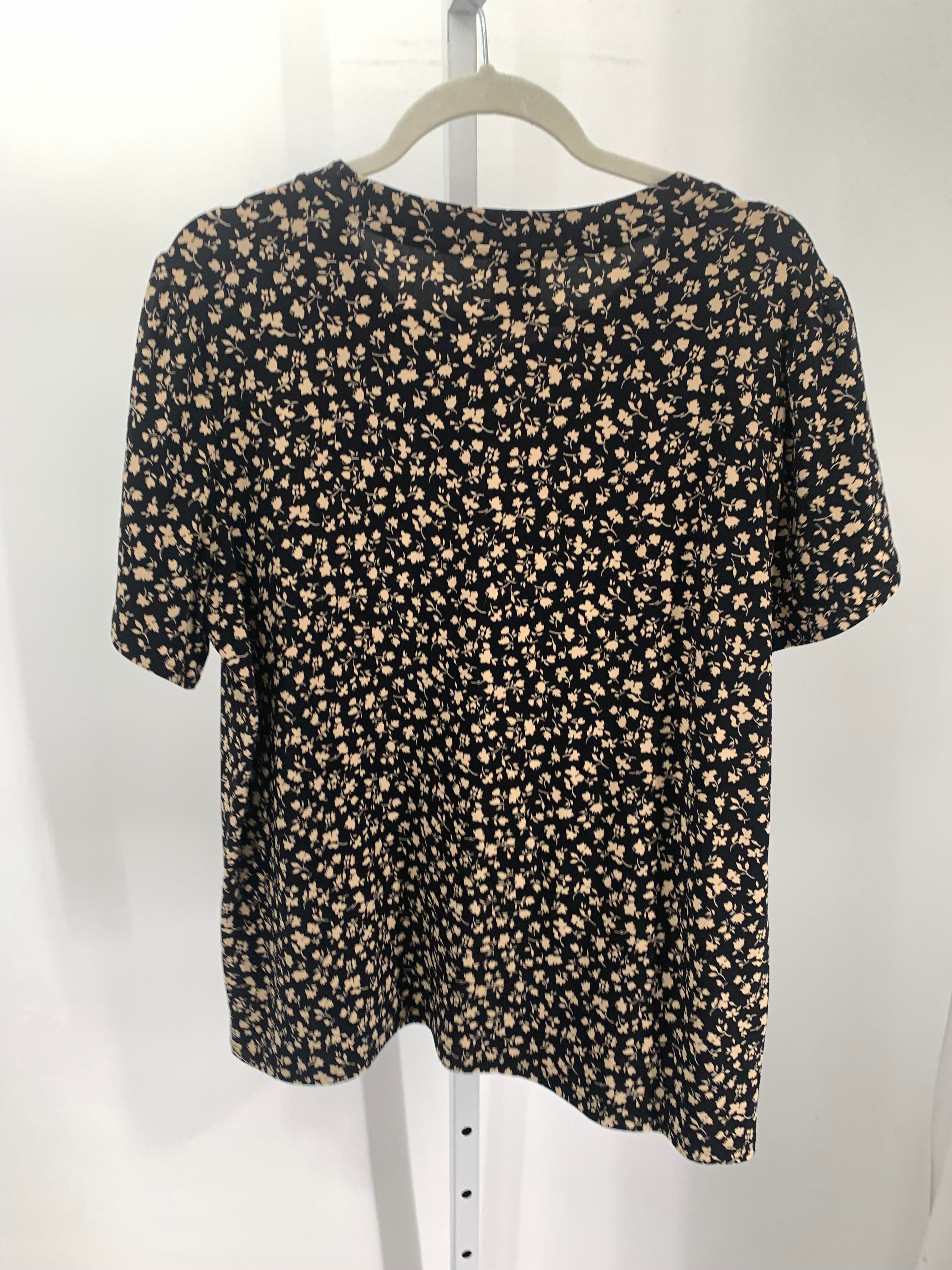 Anne Klein Size 1X Womens Short Sleeve Shirt