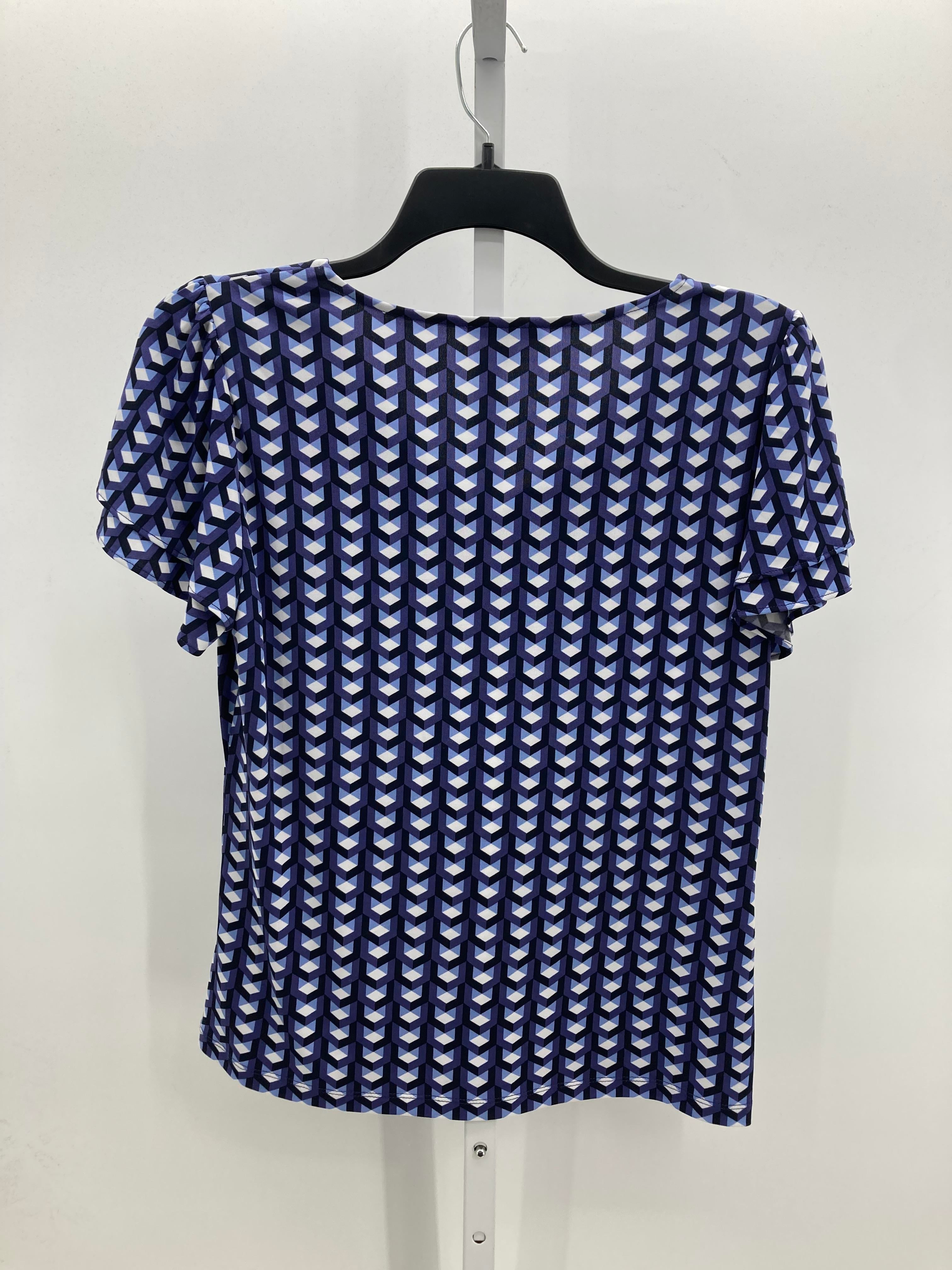 Calvin Klein Size Large Misses Short Sleeve Shirt