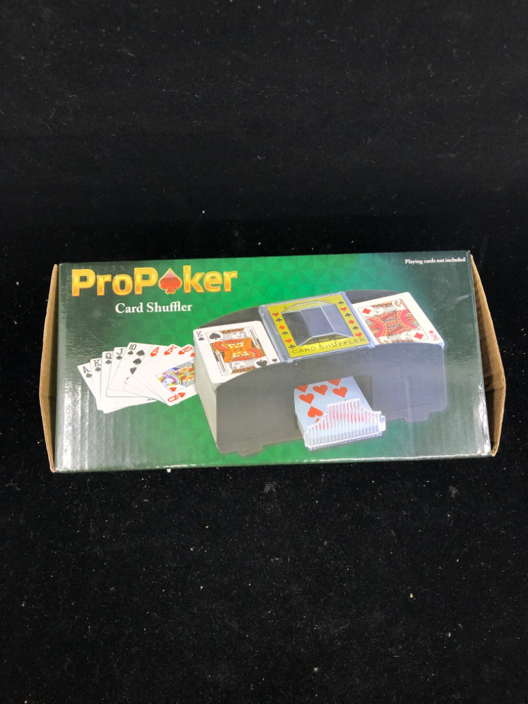 IN BOX PRO CARD SHUFFLER.