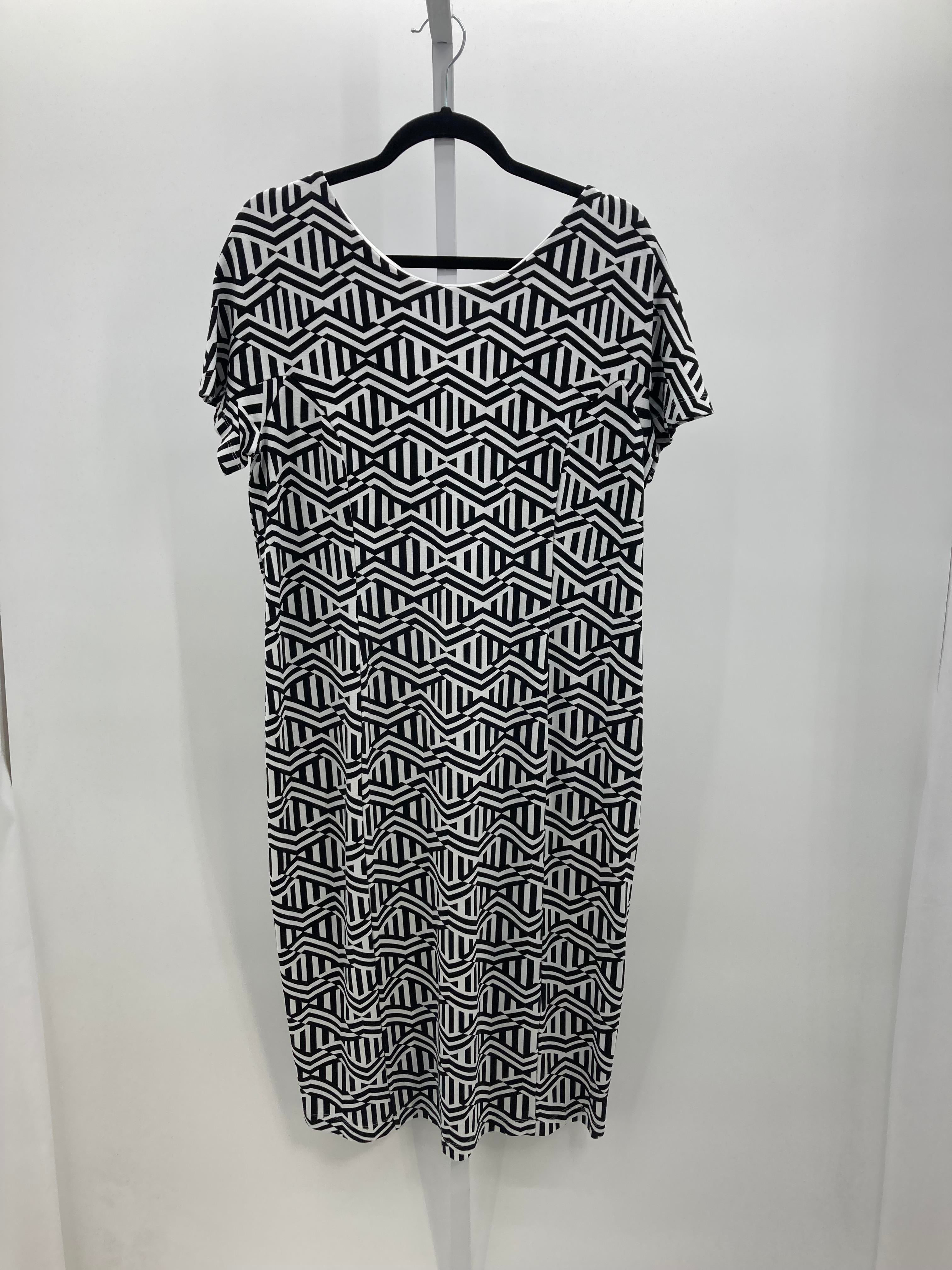Cato Size 16 W Womens Short Sleeve Dress