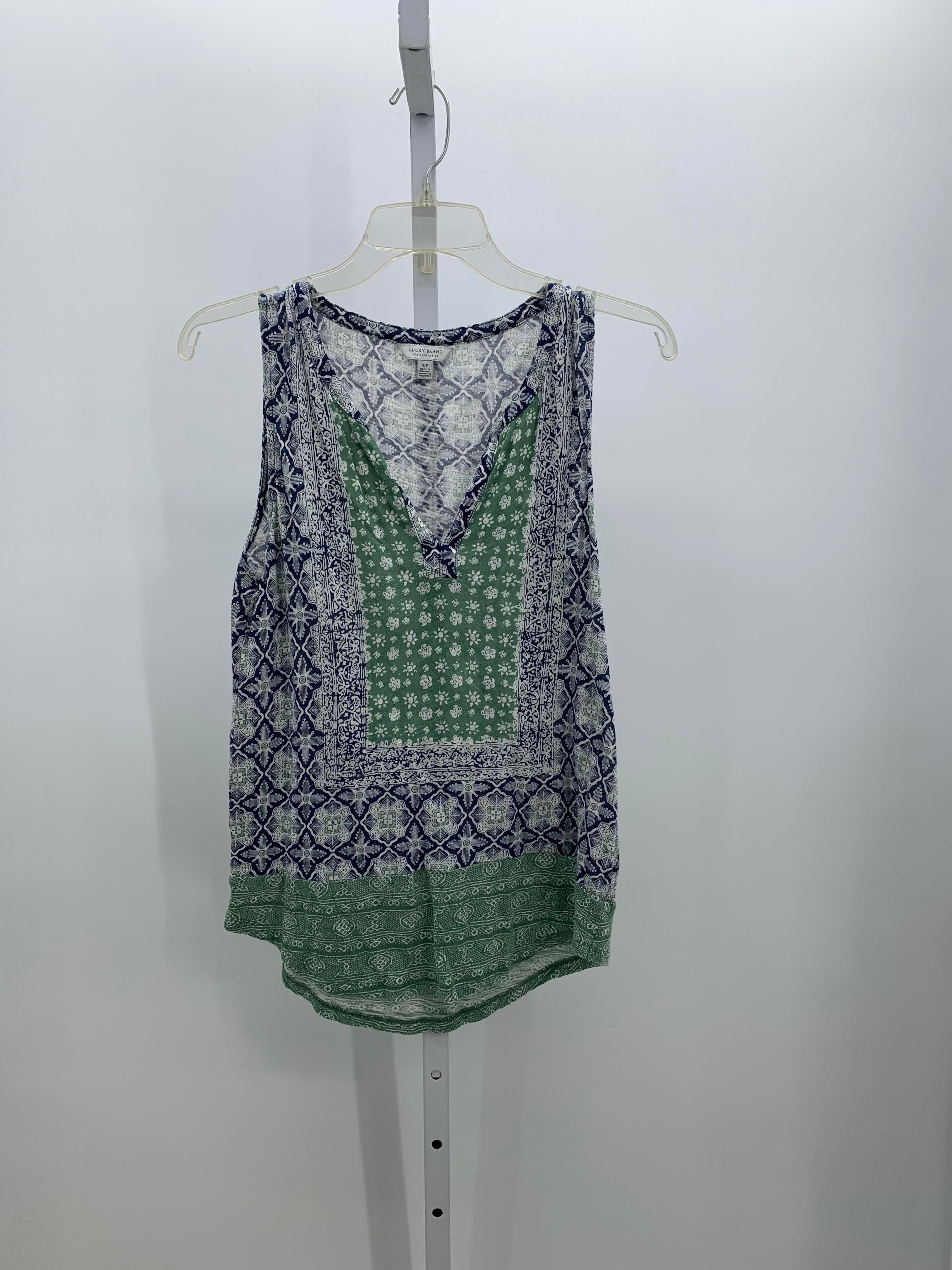 Lucky Size Small Misses Sleeveless Shirt