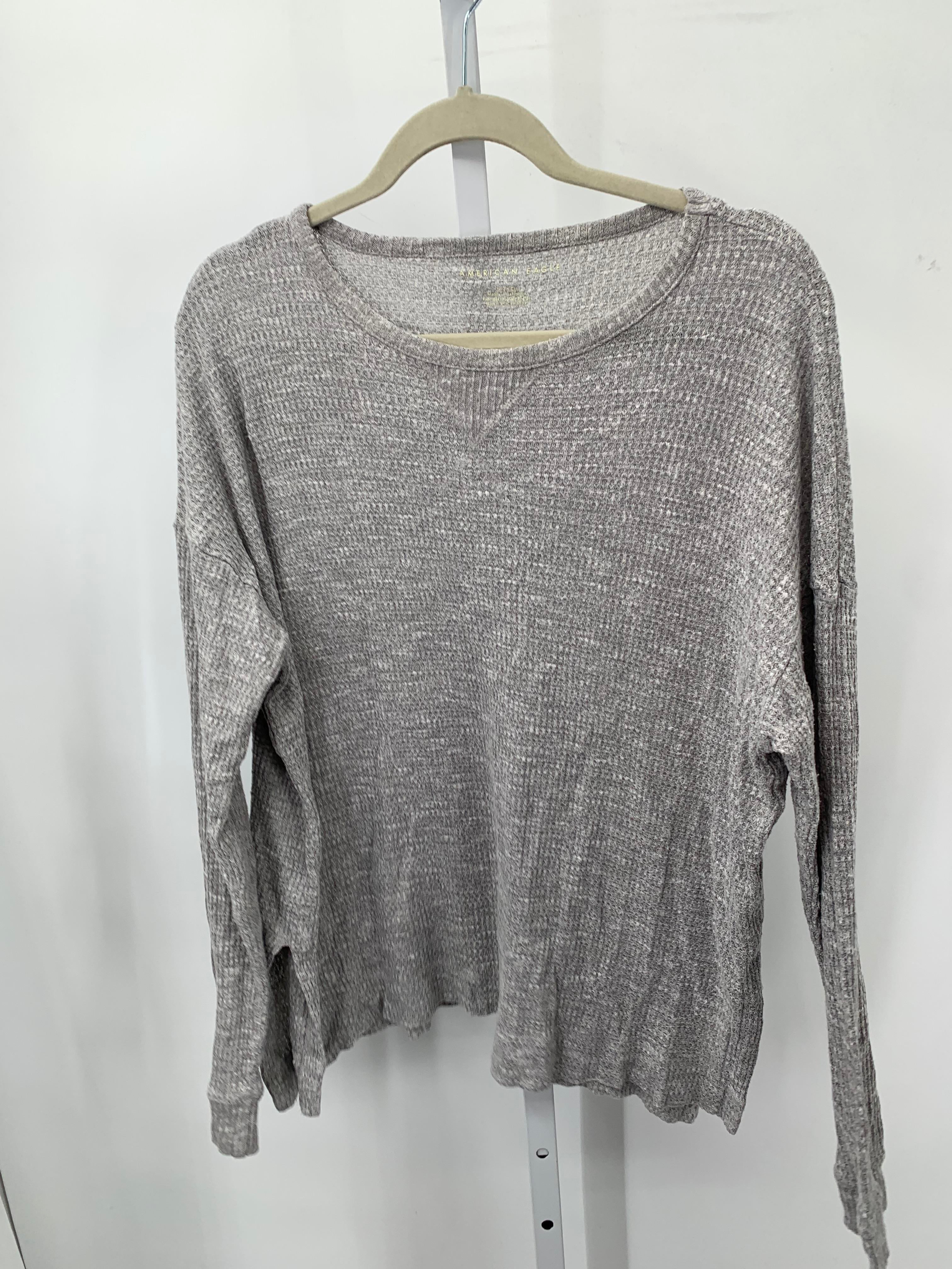 American Eagle Size Small Juniors Long Sleeve Shirt