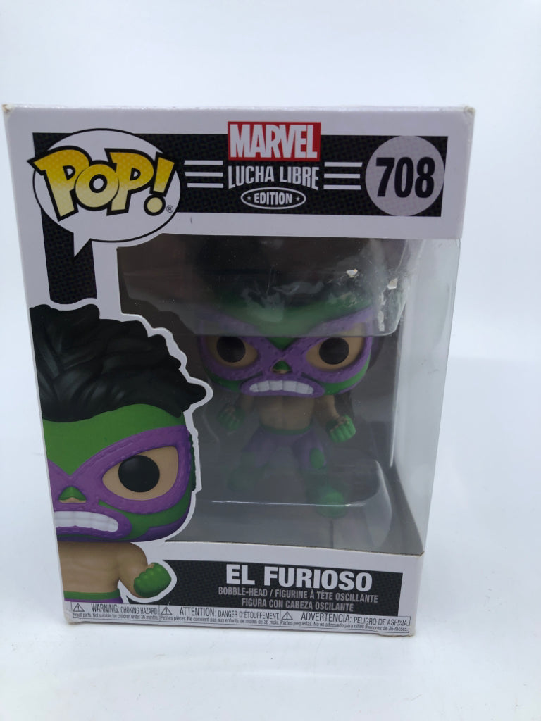 FUNKO POP MARVEL LUCHA LIBRE EL FURIOSO 708