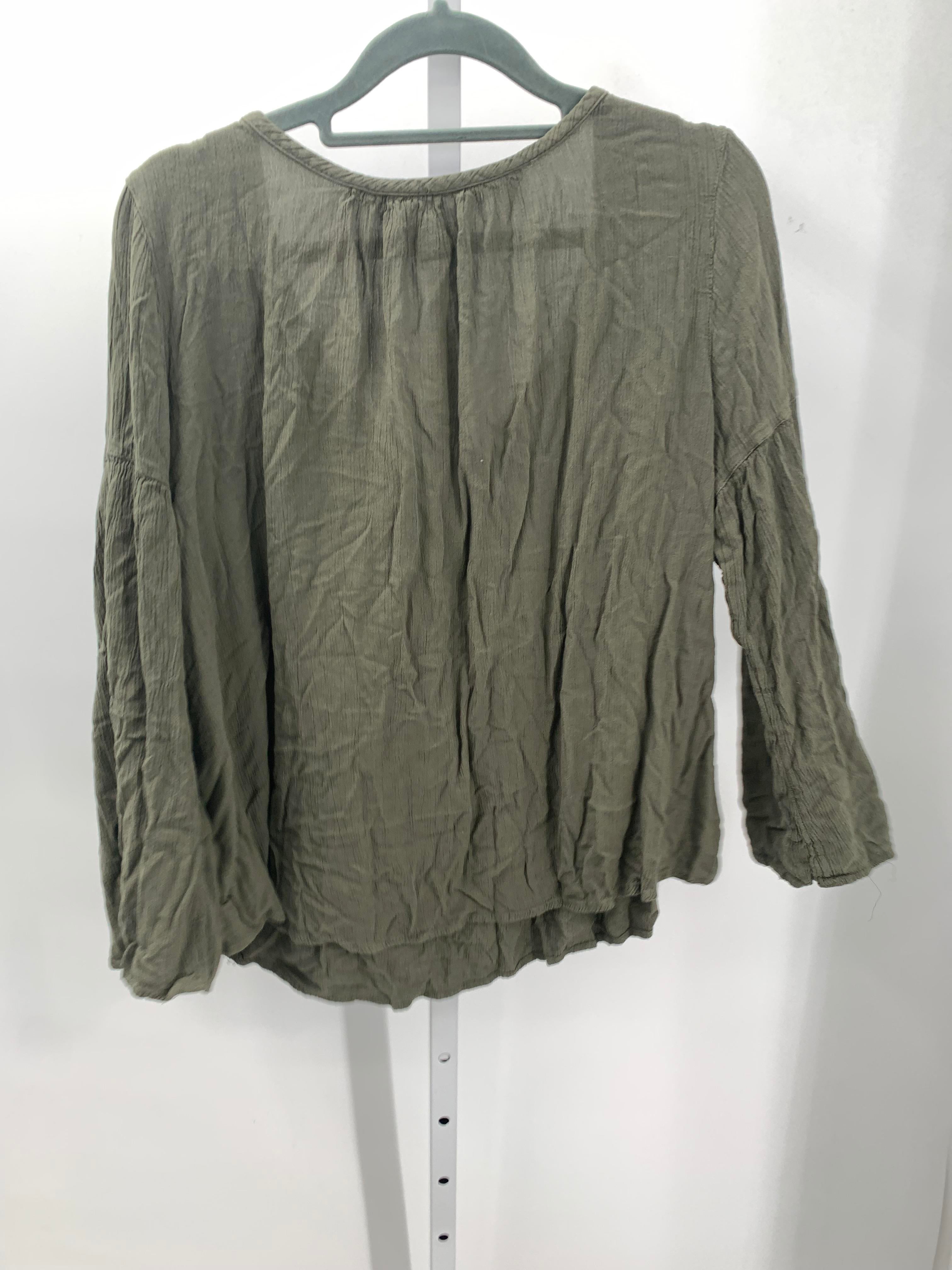Mossimo Size Extra Large Misses Long Sleeve Shirt