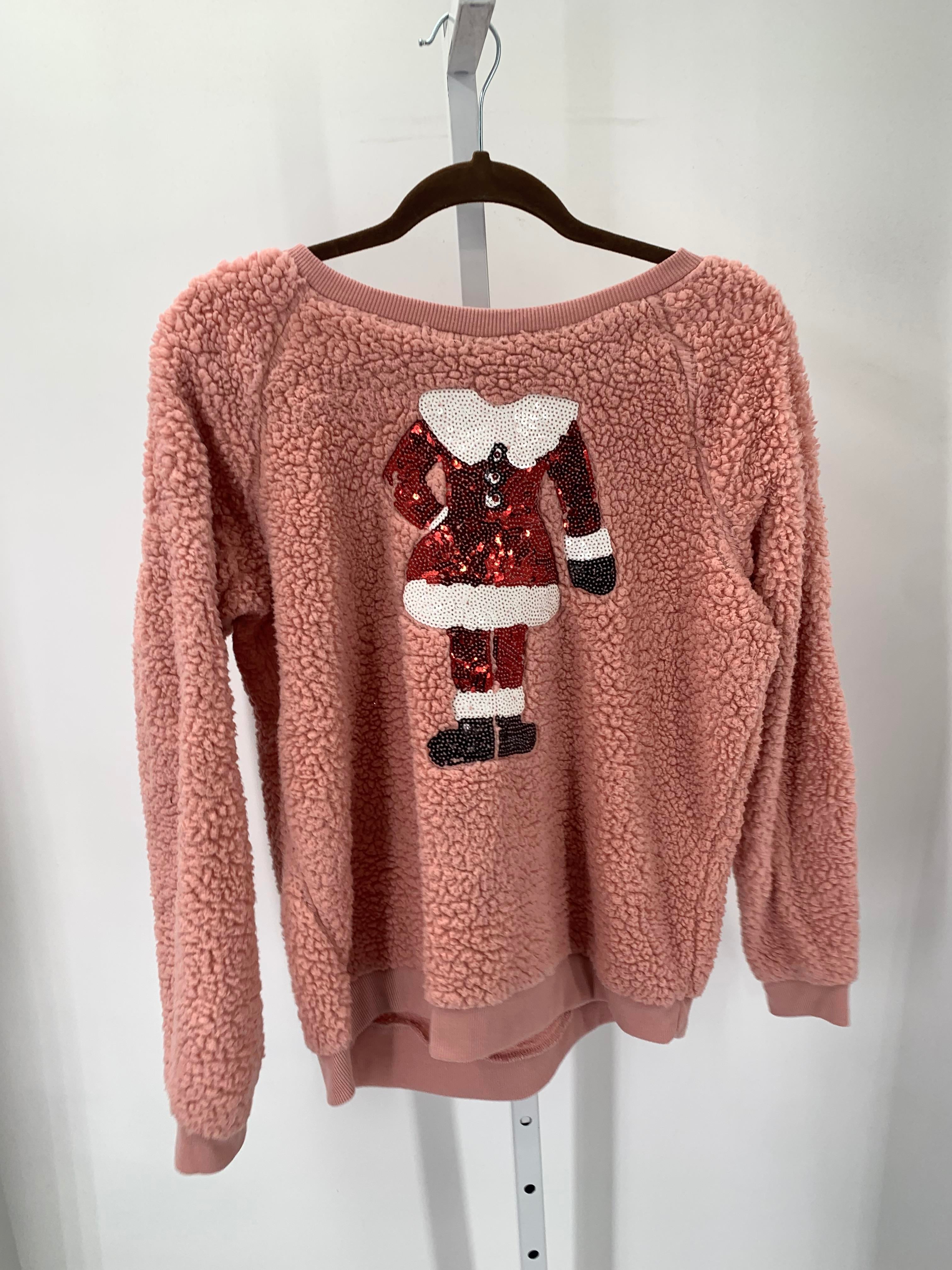 LONG SLV SWEATER SHERPA.