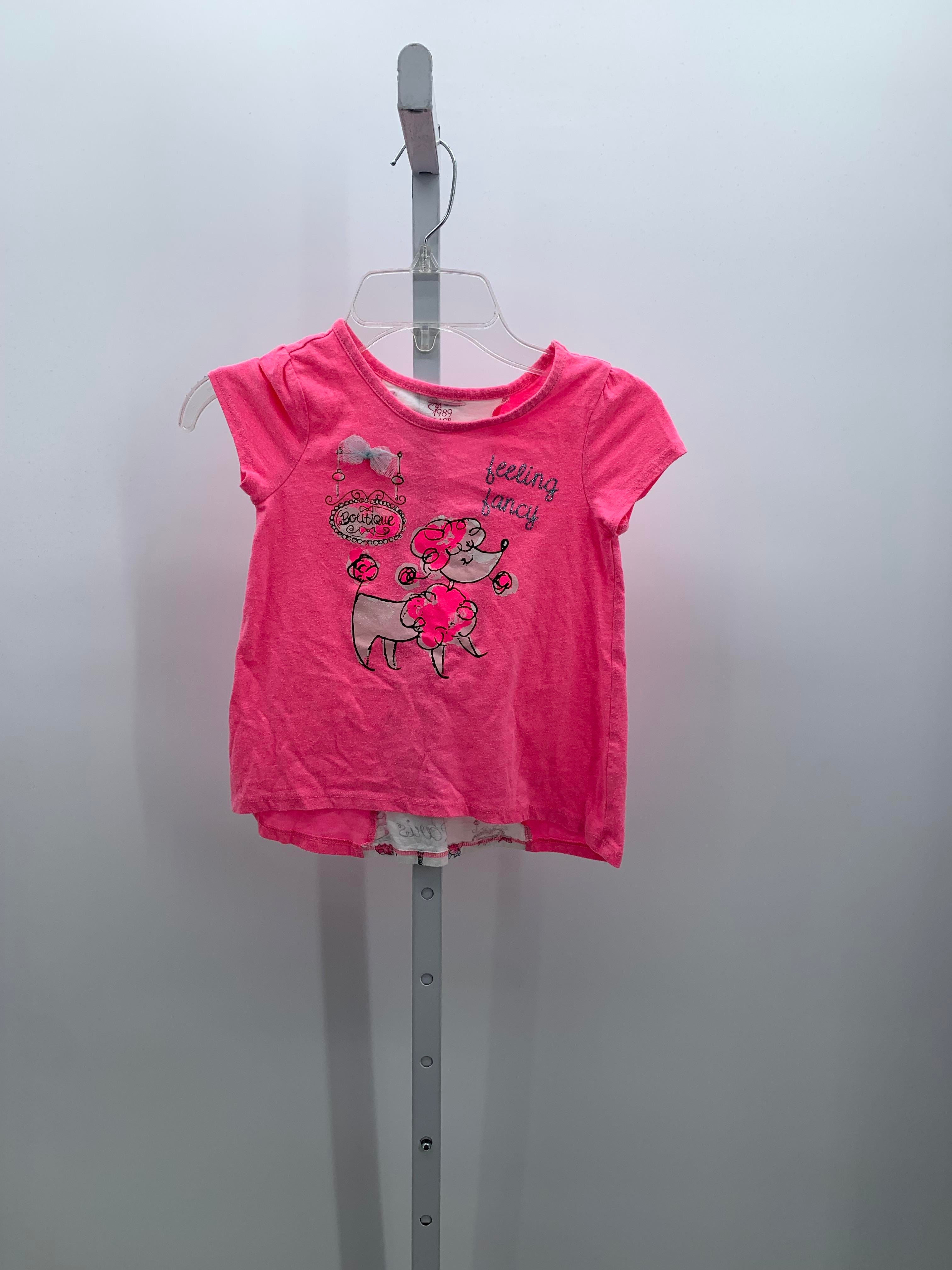 Children's Place Size 4T Girls Short Sleeve Shirt