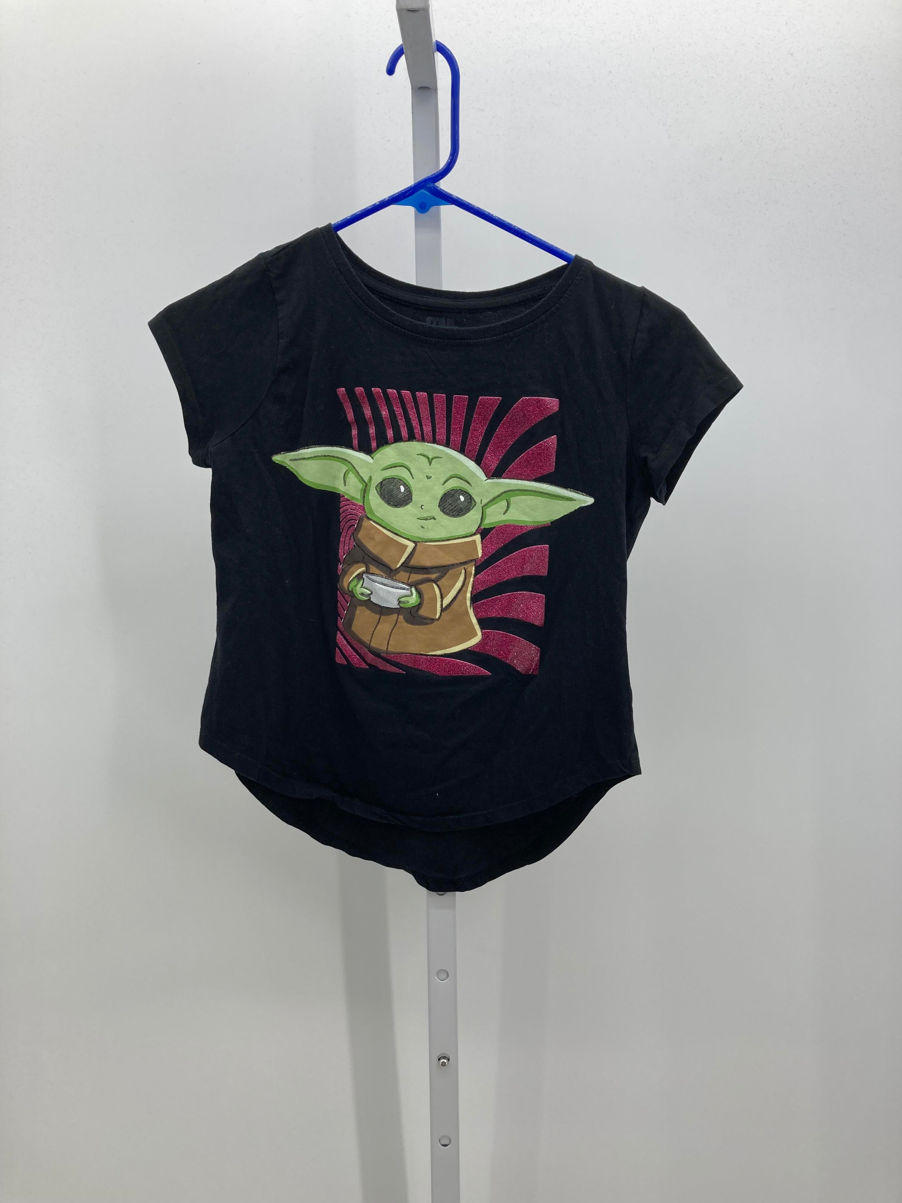 Star Wars Size 10-12 Girls Short Sleeve Shirt
