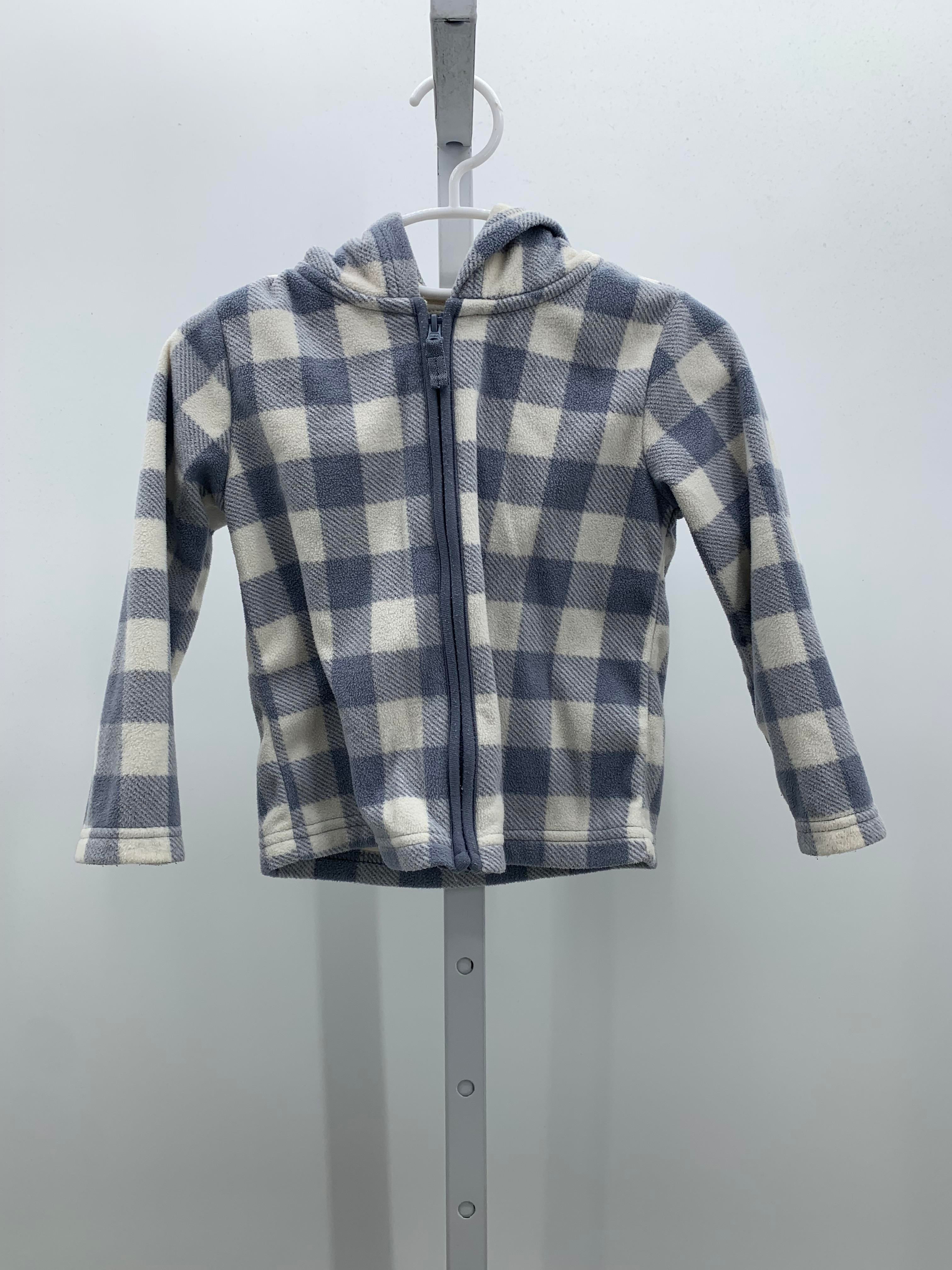CHECKERED HOODED ZIP
