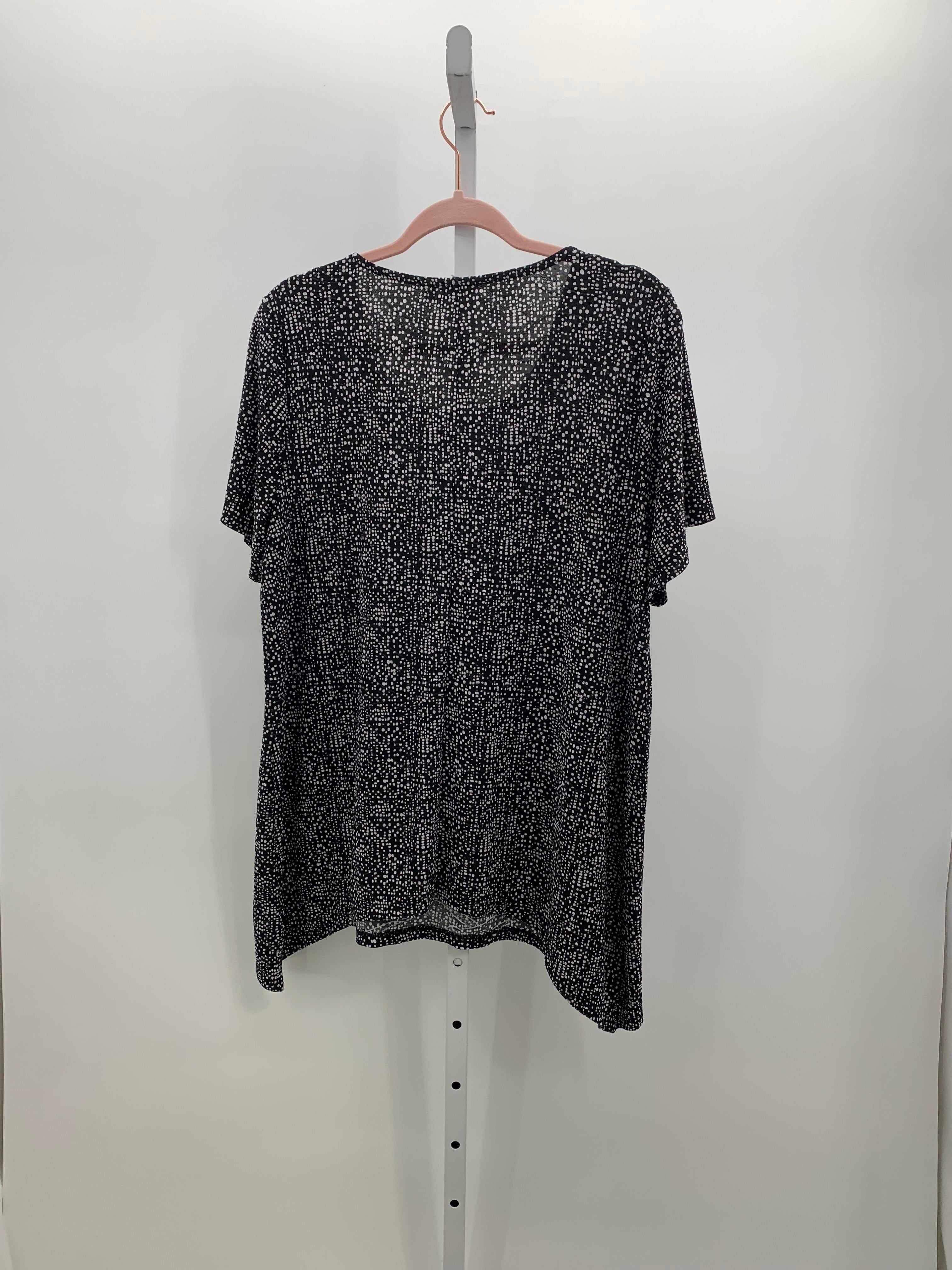 Croft & Barrow Size 1X Womens Short Slv Sweater