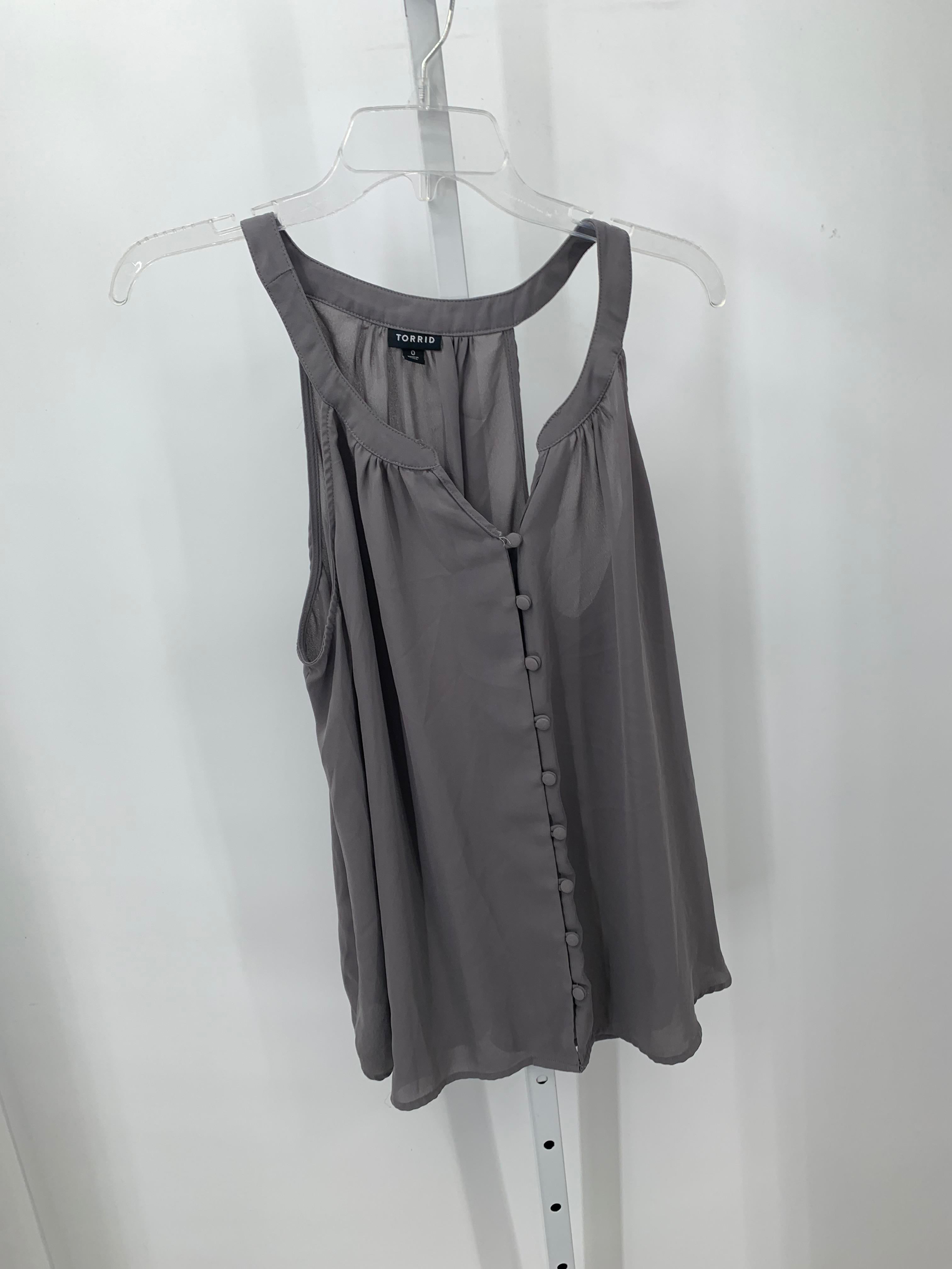 Torrid Size 0X Womens Sleeveless Shirt