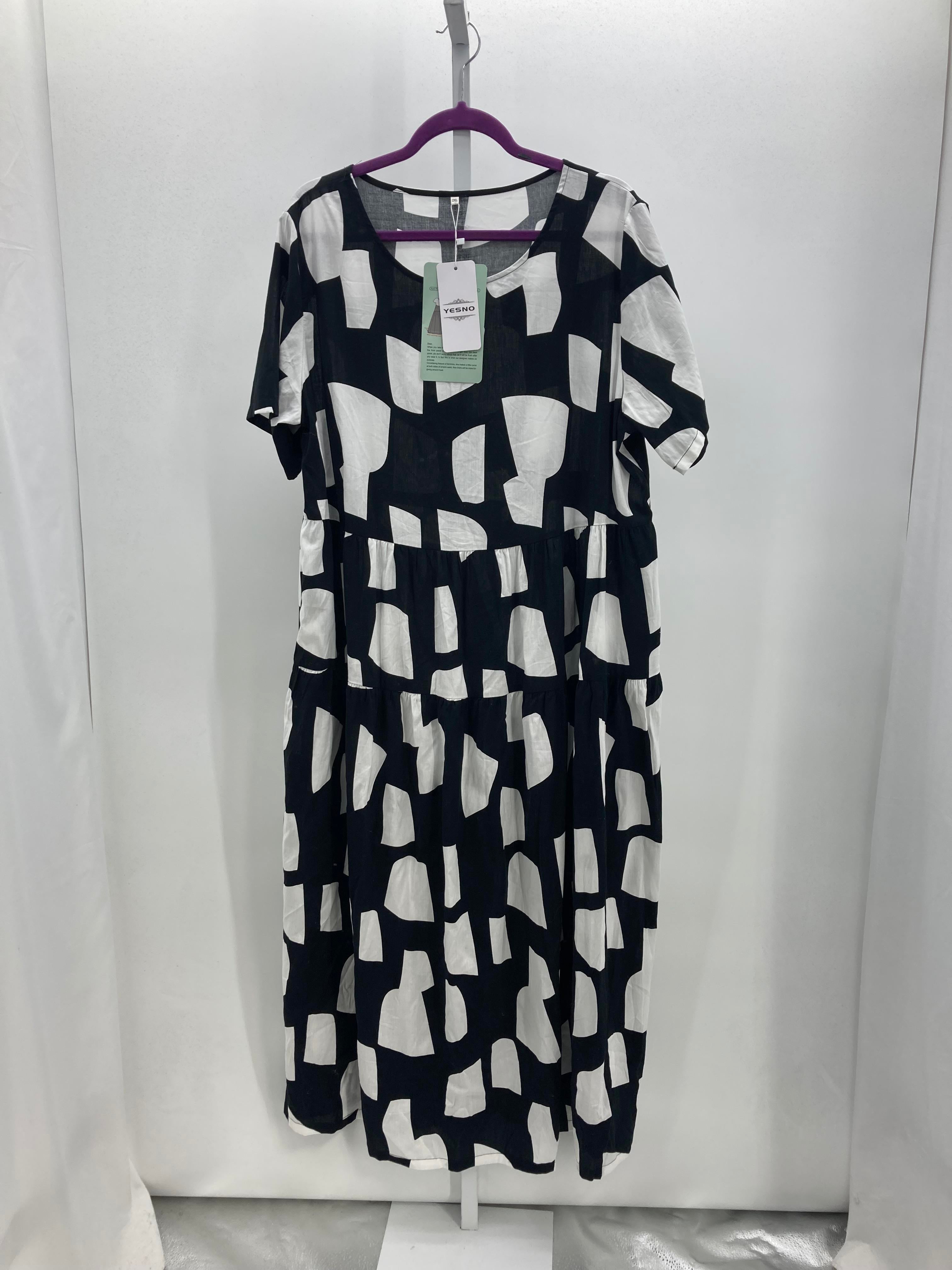 Size 2X Womens Short Sleeve Dress