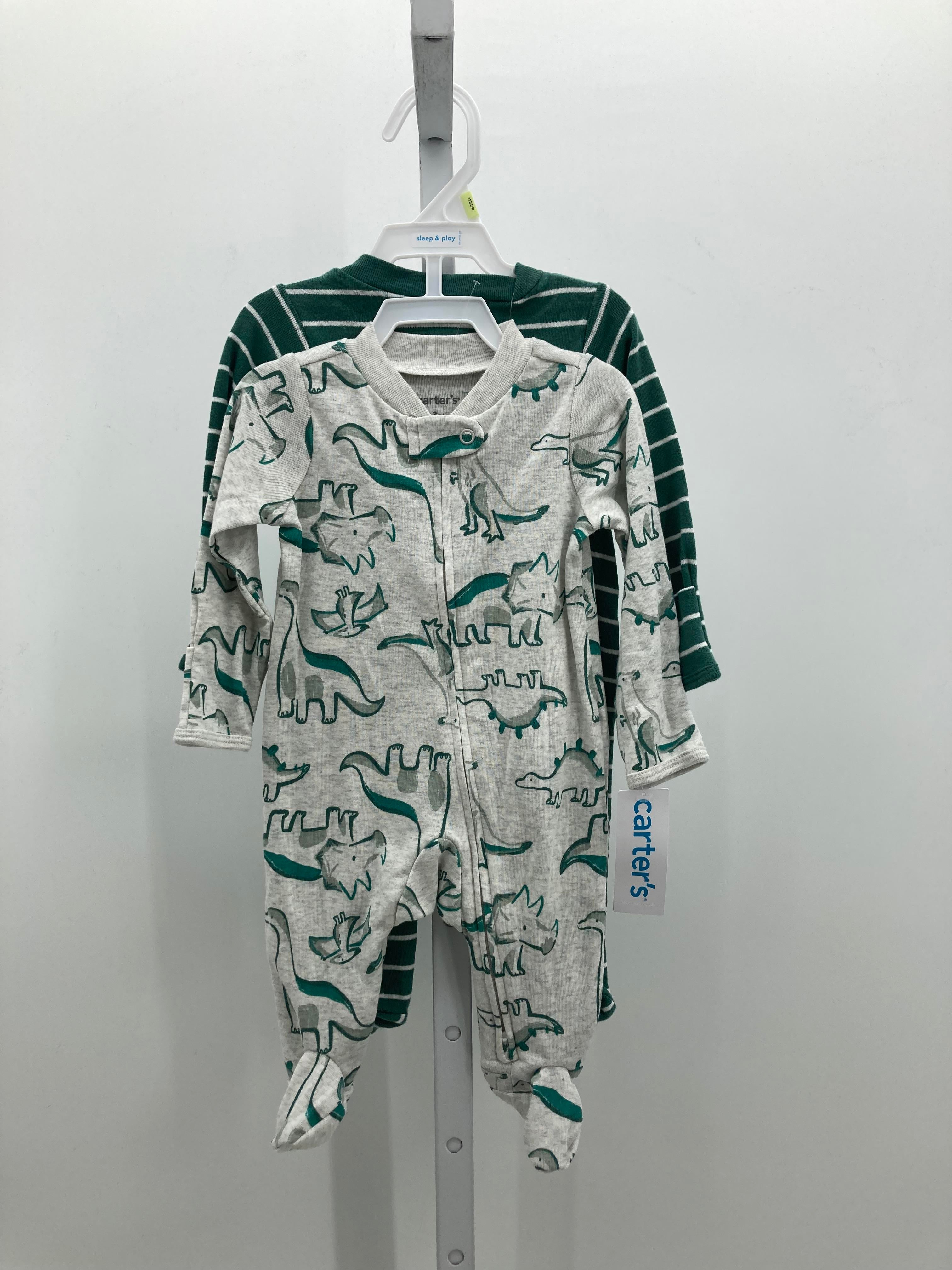 TWO LONG SLV ZIP ROMPERS