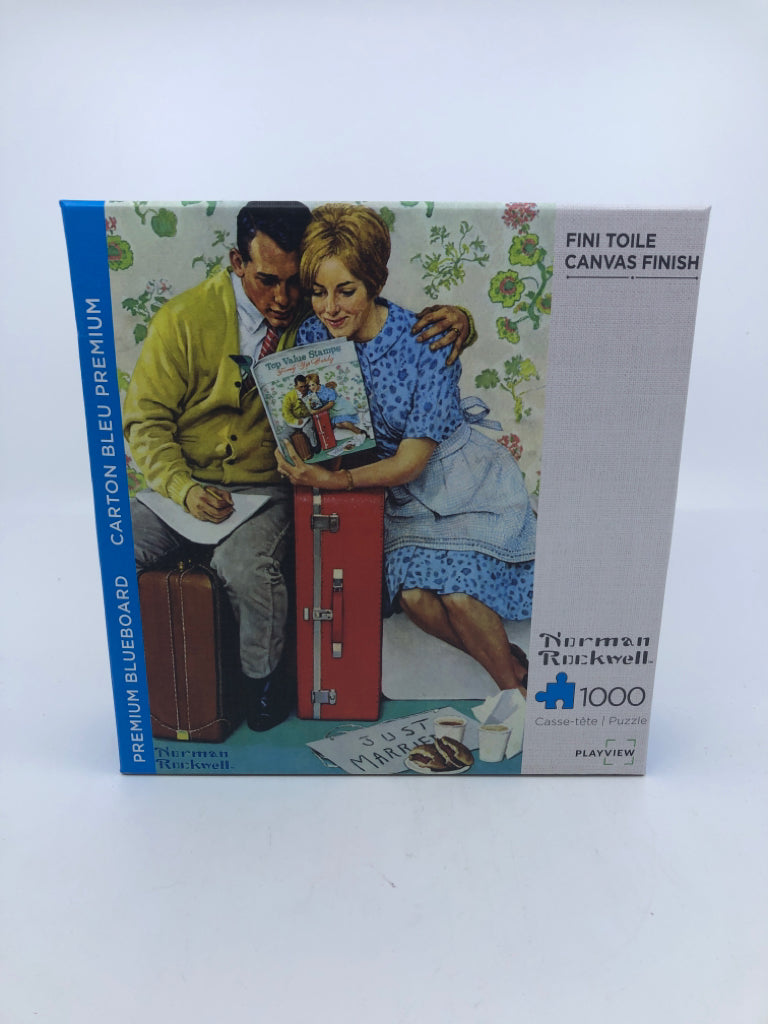 NIB NORMAN ROCKWELL PUZZLE.