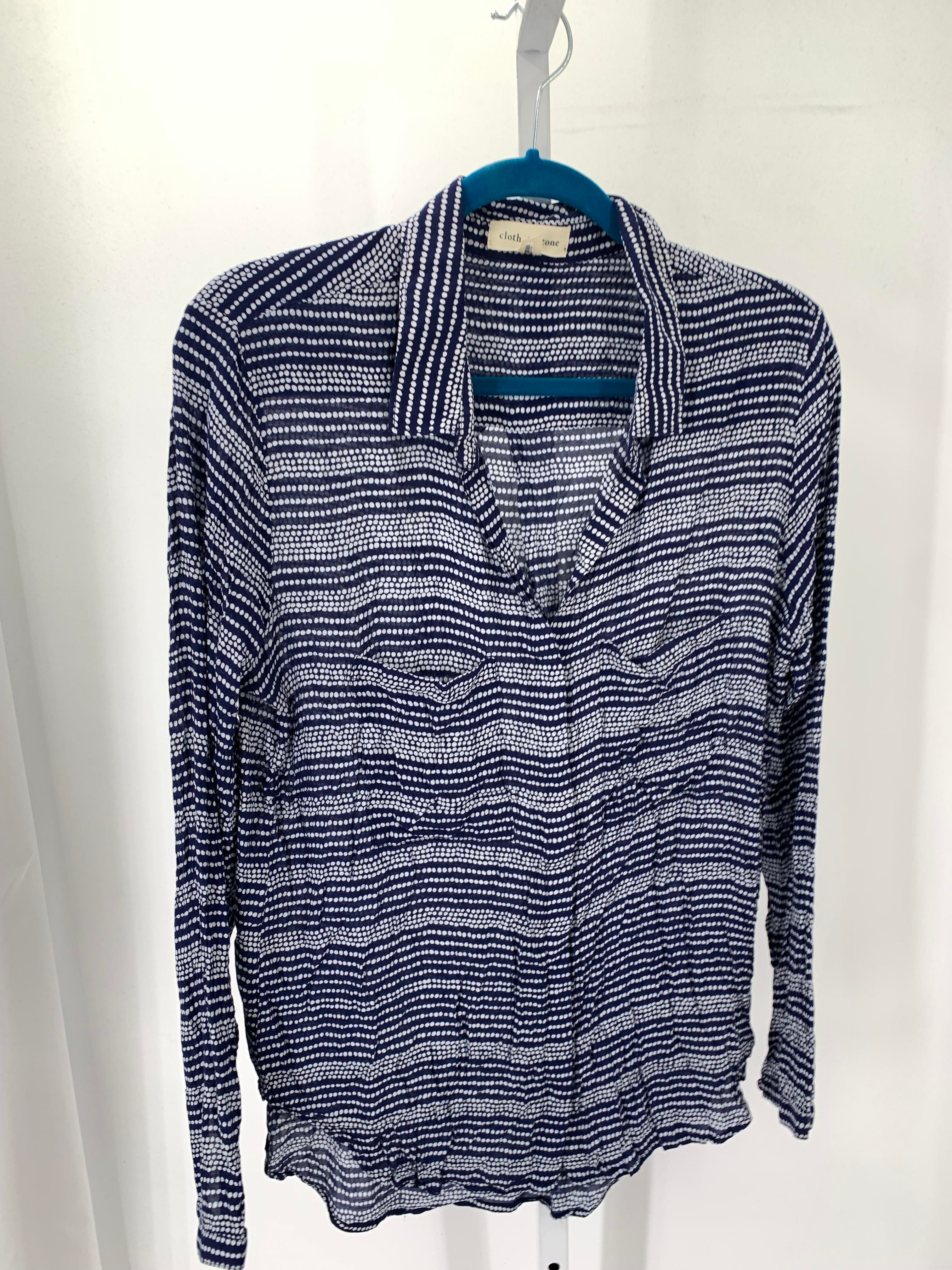 Cloth & Stone Size Extra Large Misses Long Sleeve Shirt