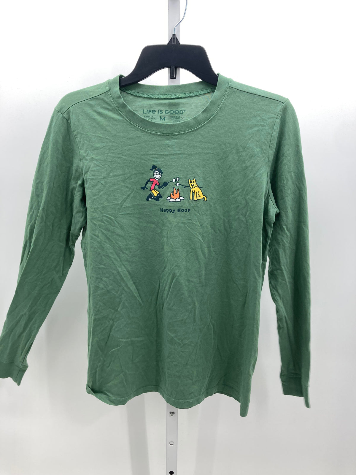 Life is Good Size Medium Misses Long Sleeve Shirt