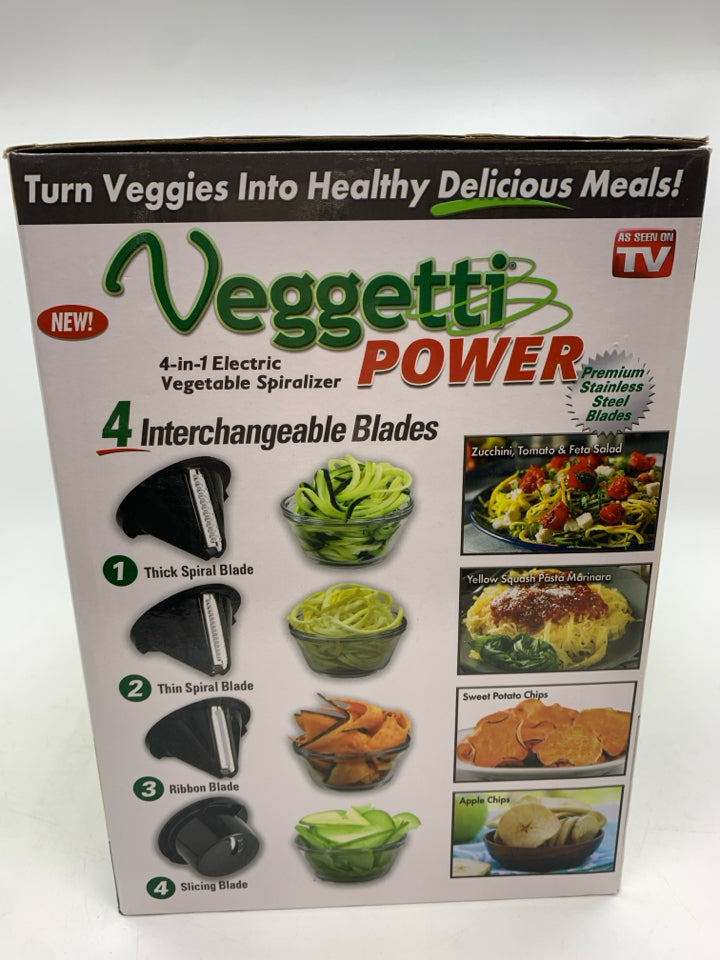 NIB VEGGETTI POWER SPIRALIZER.