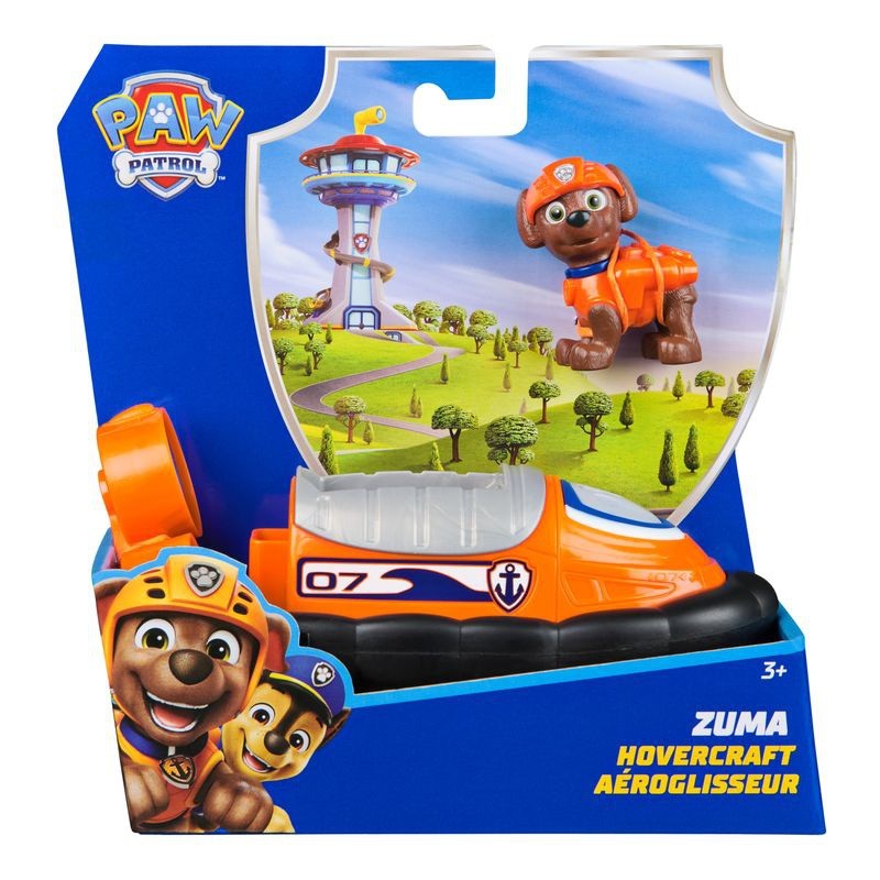 Paw Patrol Zuma's Hovercraft Vehicle and Figure -