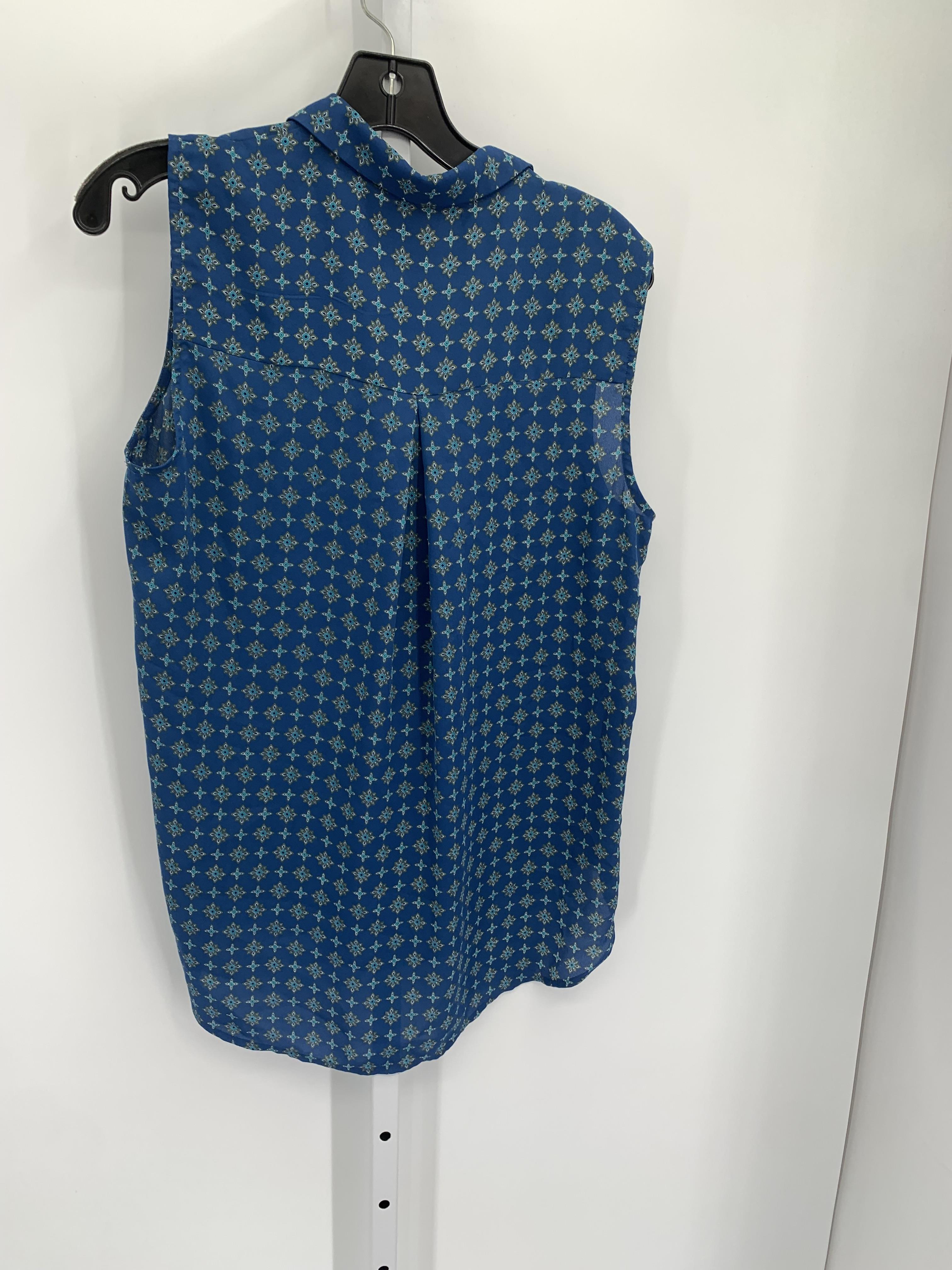 Pleione Size Medium Misses Sleeveless Shirt