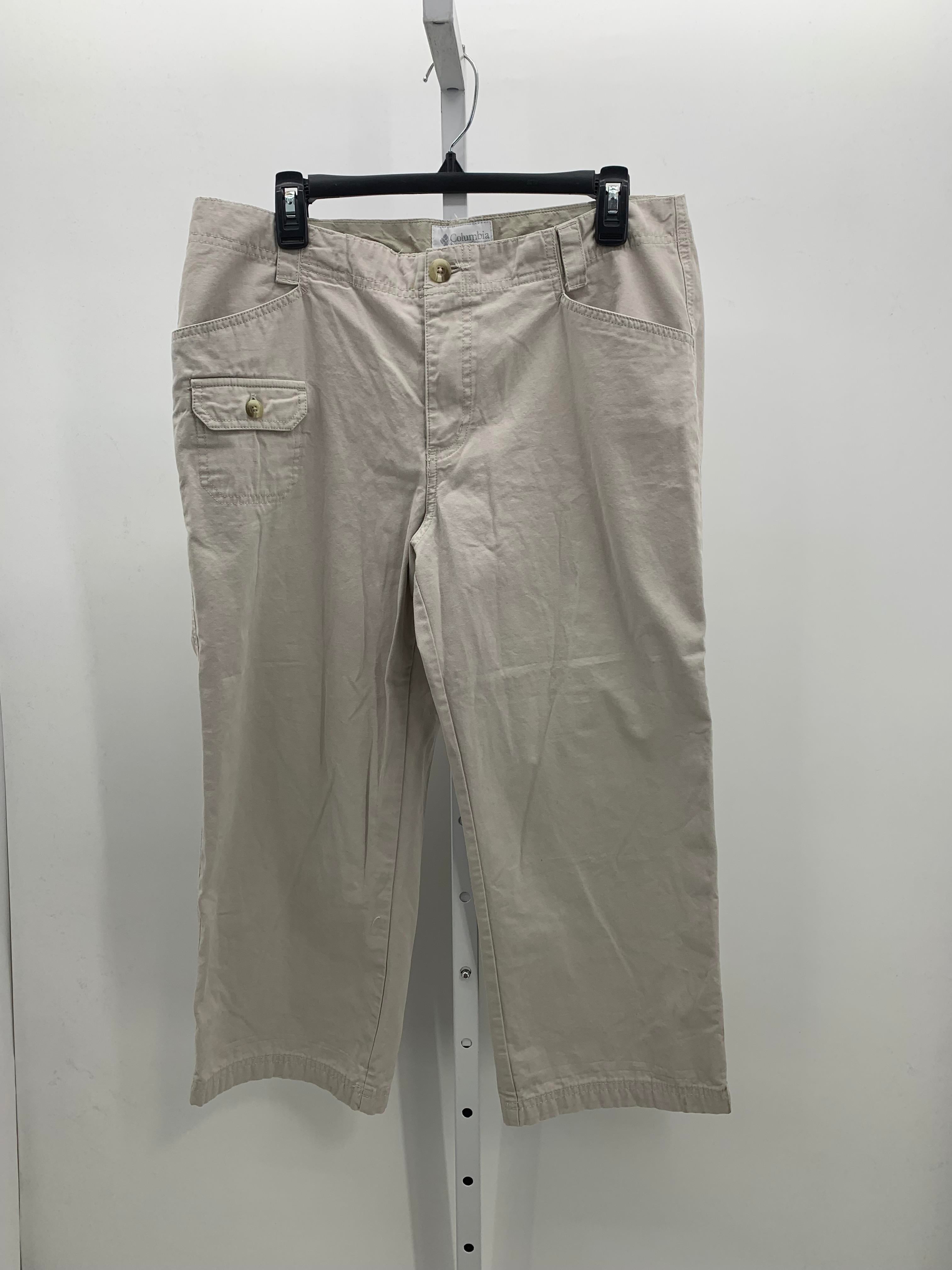 Columbia Size 12 Misses Capri Pants