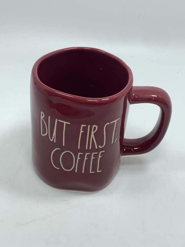RAE DUNN BUT FIRST COFFEE MUG.