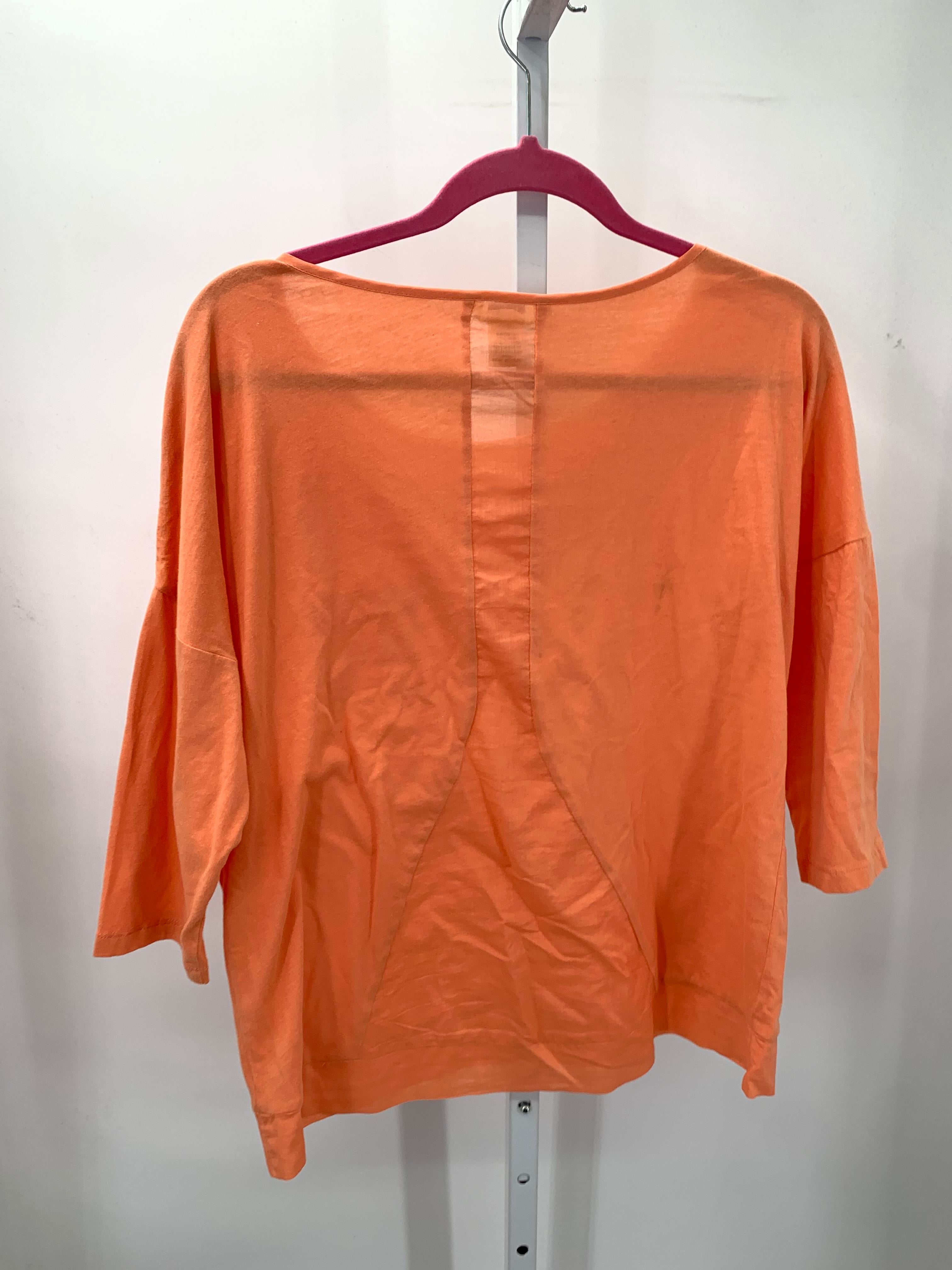 sundance Size Medium Misses 3/4 Sleeve Shirt