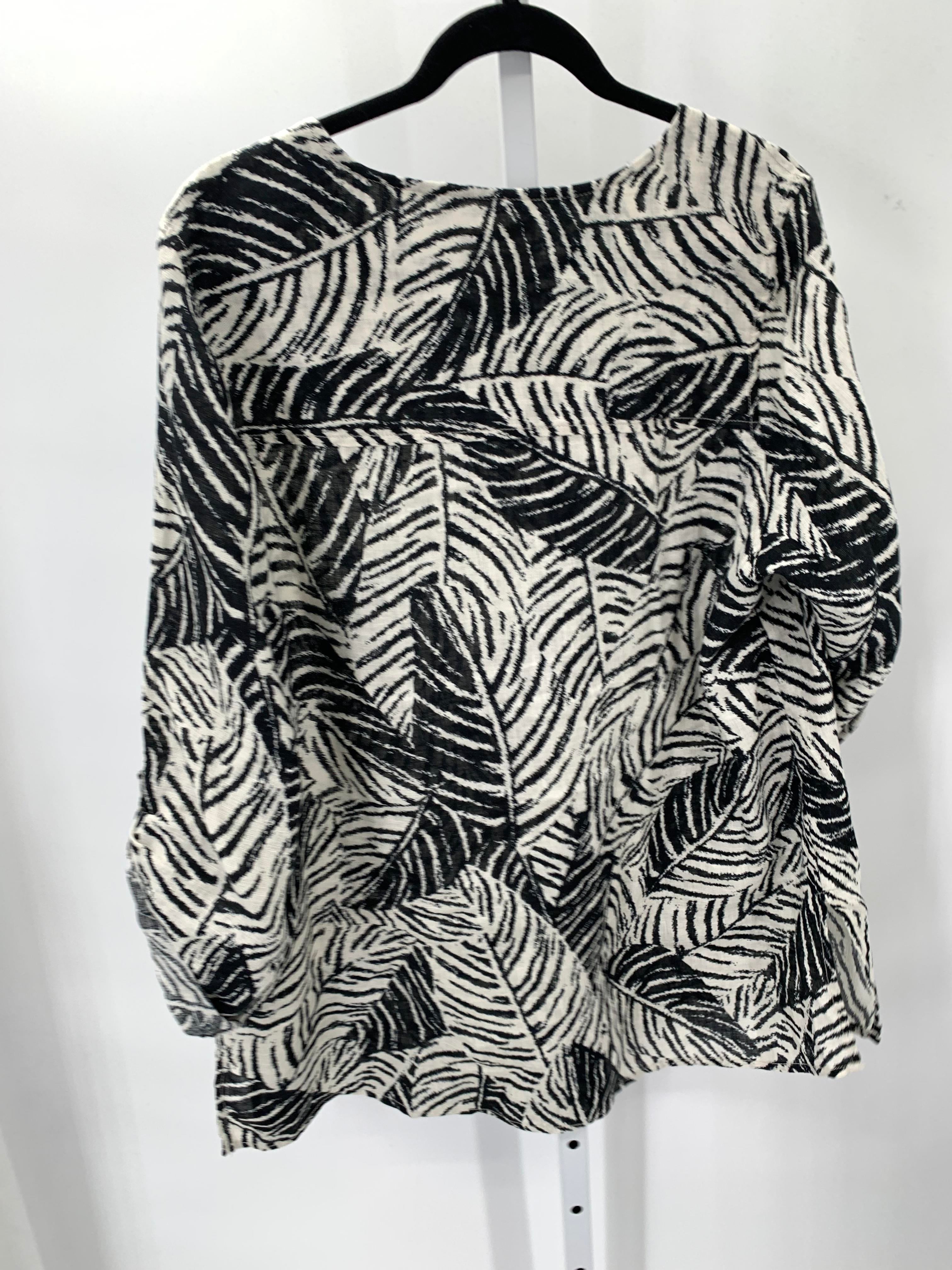 Cynthia Rowley Size 1X Womens 3/4 Sleeve Shirt