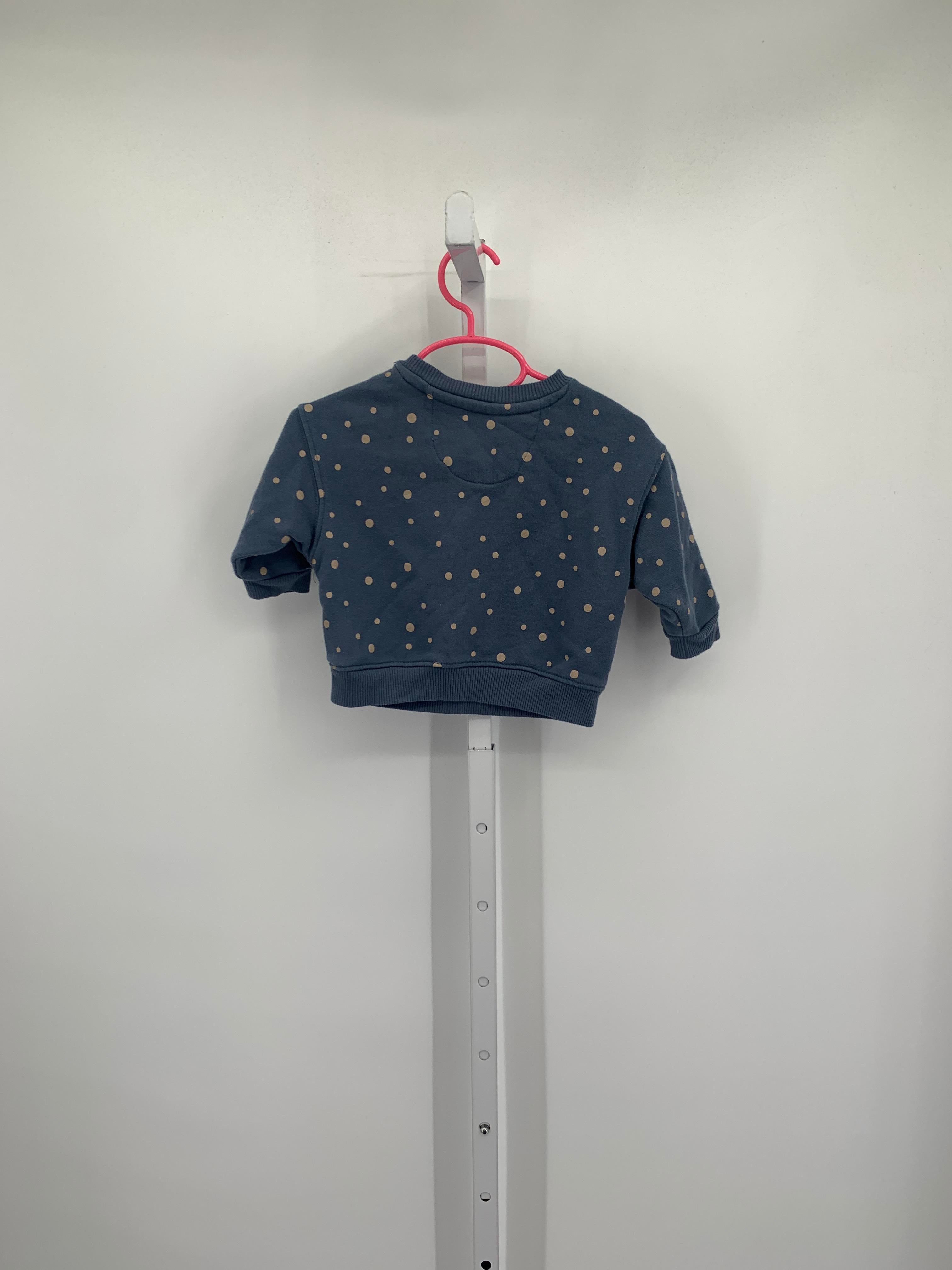 easy-peasy Size 6-9 mon Girls Long Sleeve Shirt