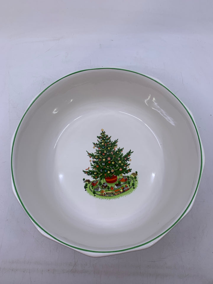 LG PFALTGRAFF CHRISTMAS HERITAGE SERVING BOWL.