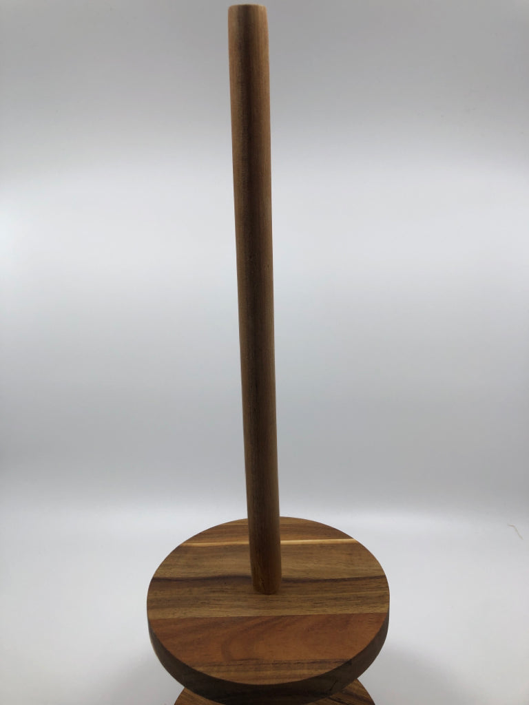 WOODEN DONUT/BAGEL STAND.