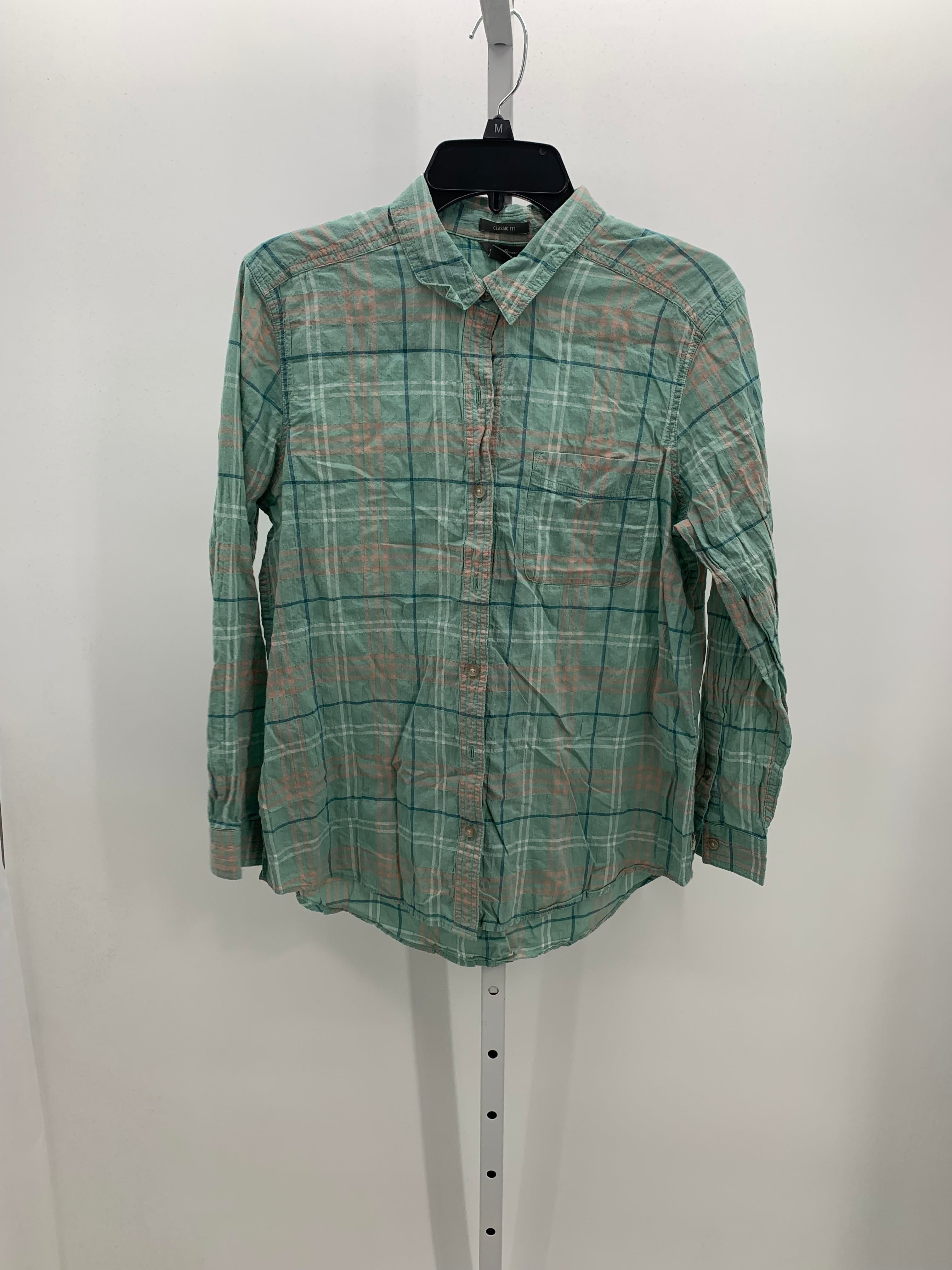 Eddie Bauer Size Large Misses Long Sleeve Shirt