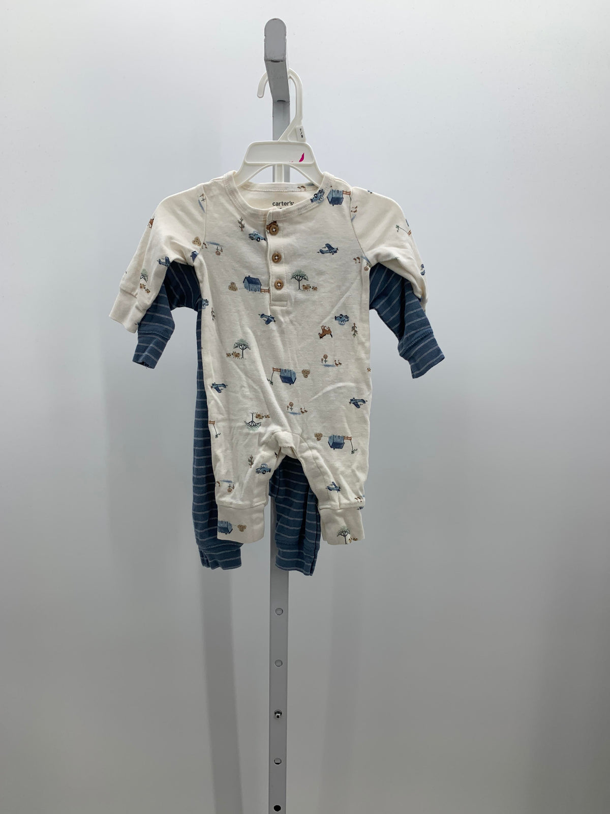 TWO LONG SLV ROMPERS