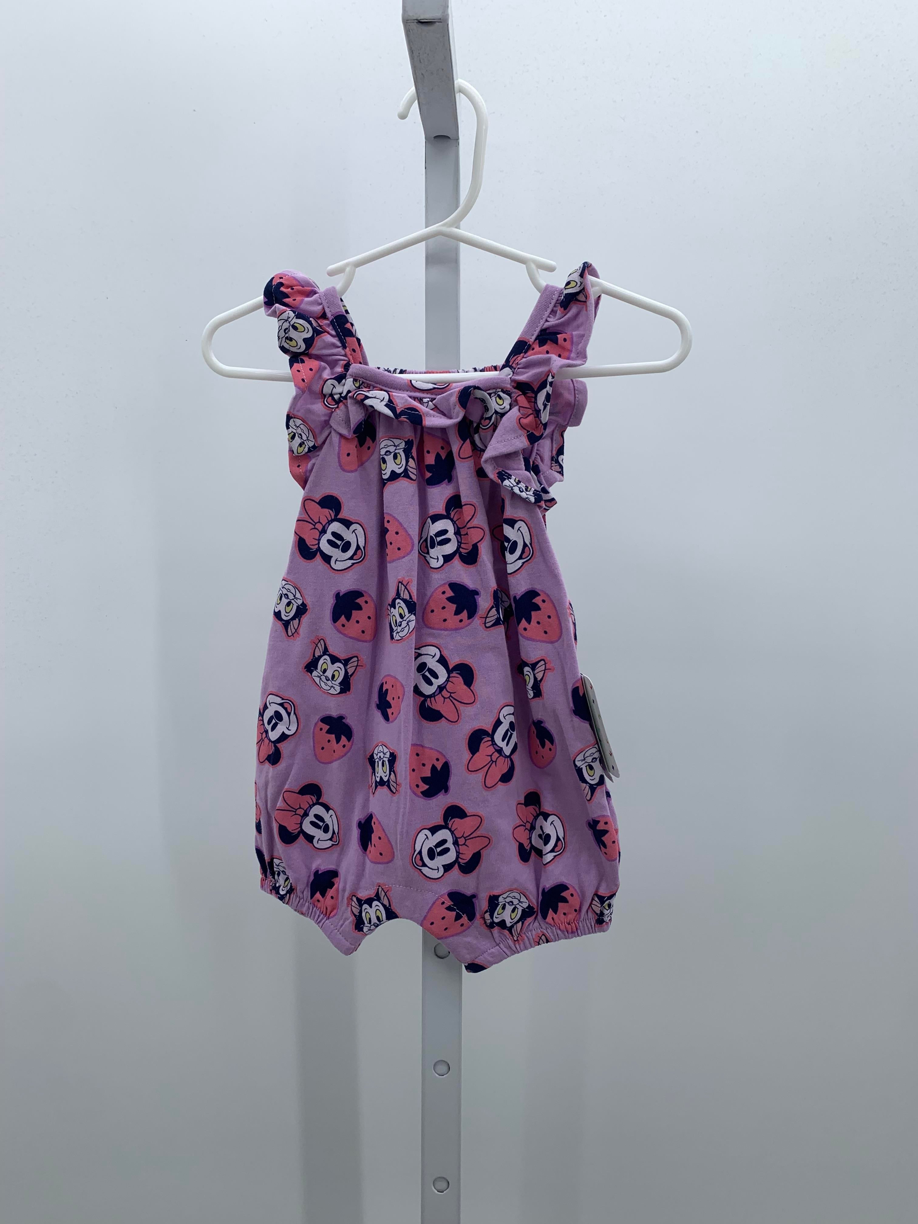Disney Baby Size 3-6 Months Girls Sleeveless Romper