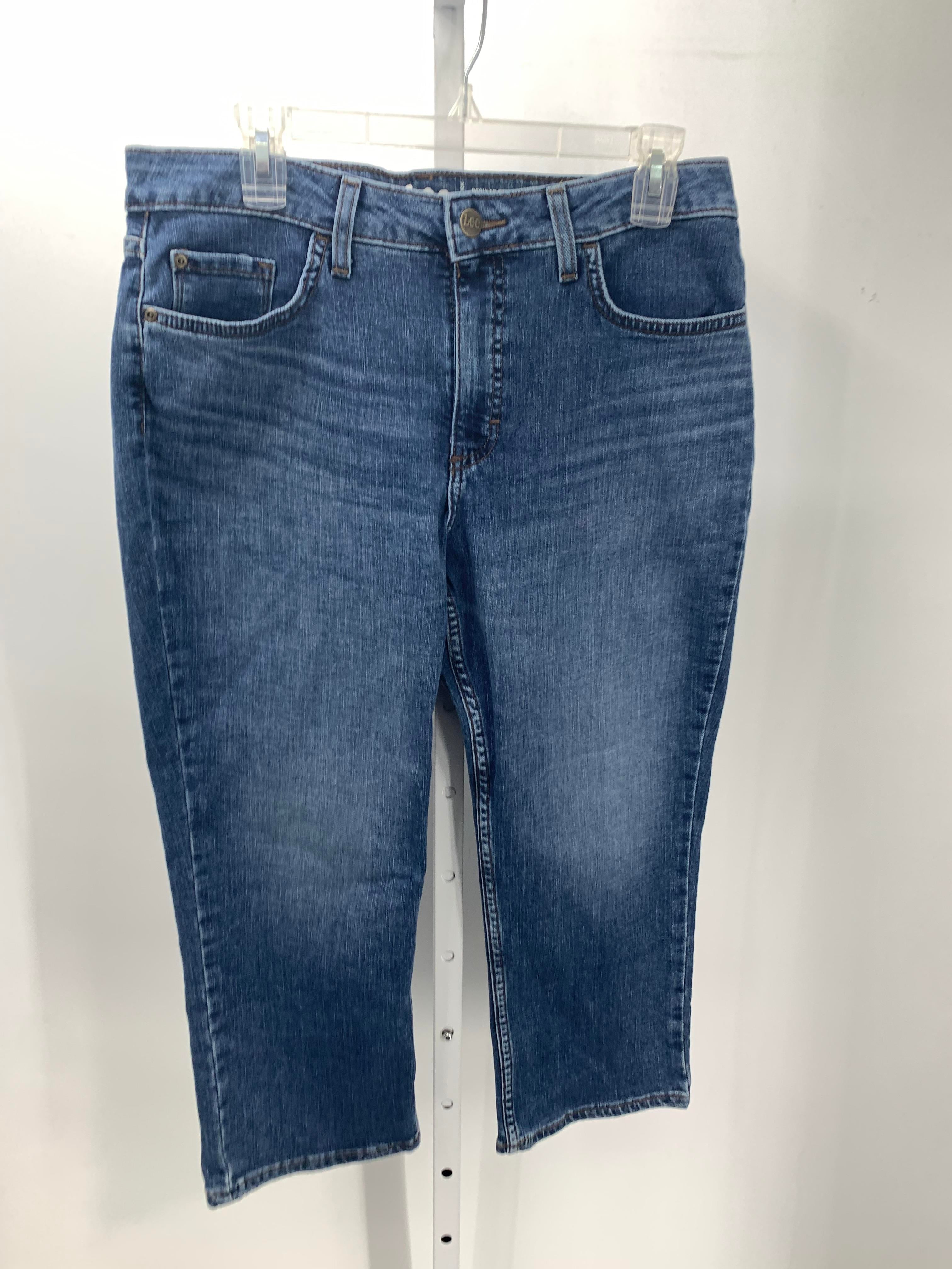 Lee Size 12 Misses Capri Pants