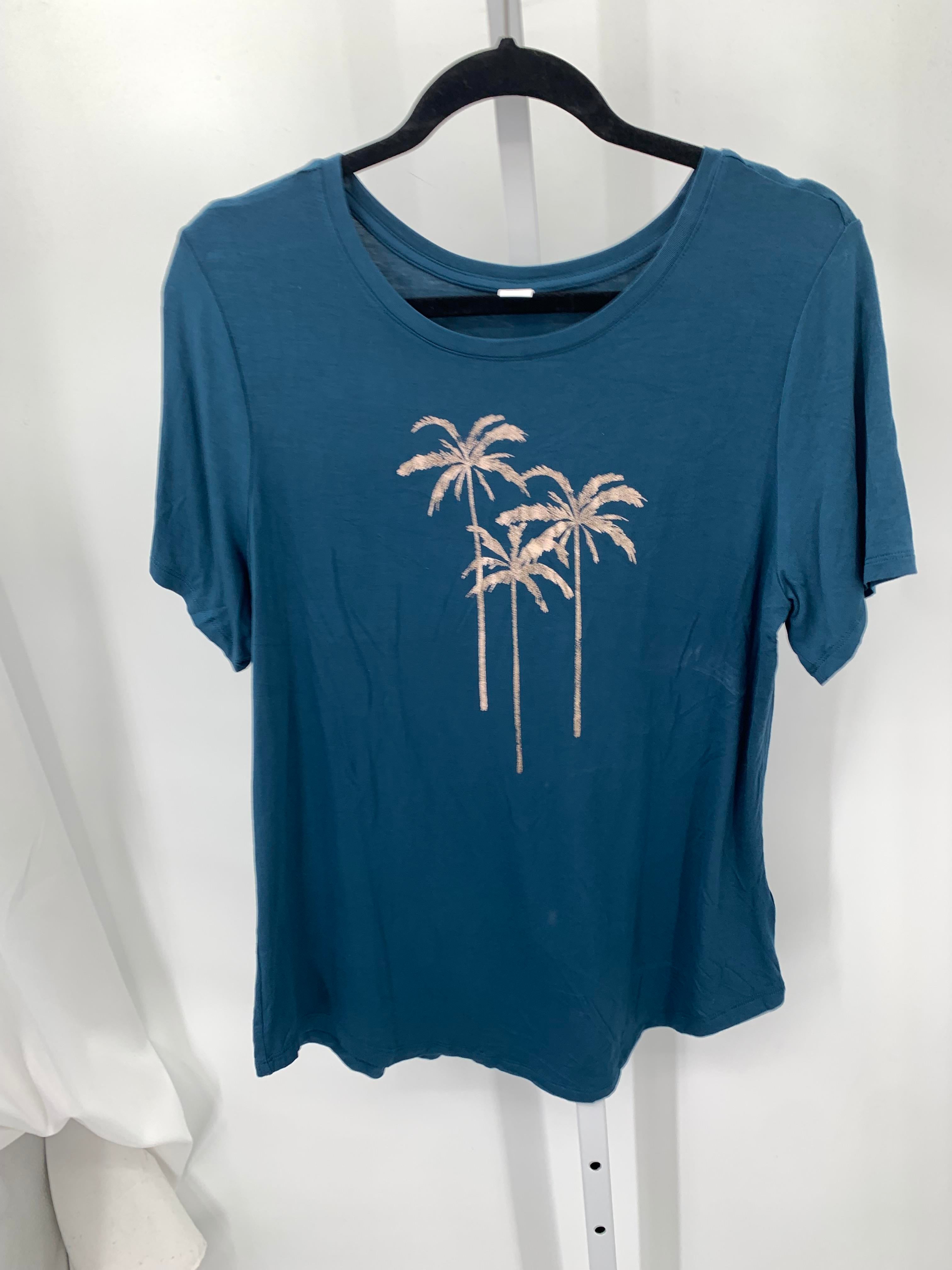 Old Navy Size Large Misses Short Sleeve Shirt