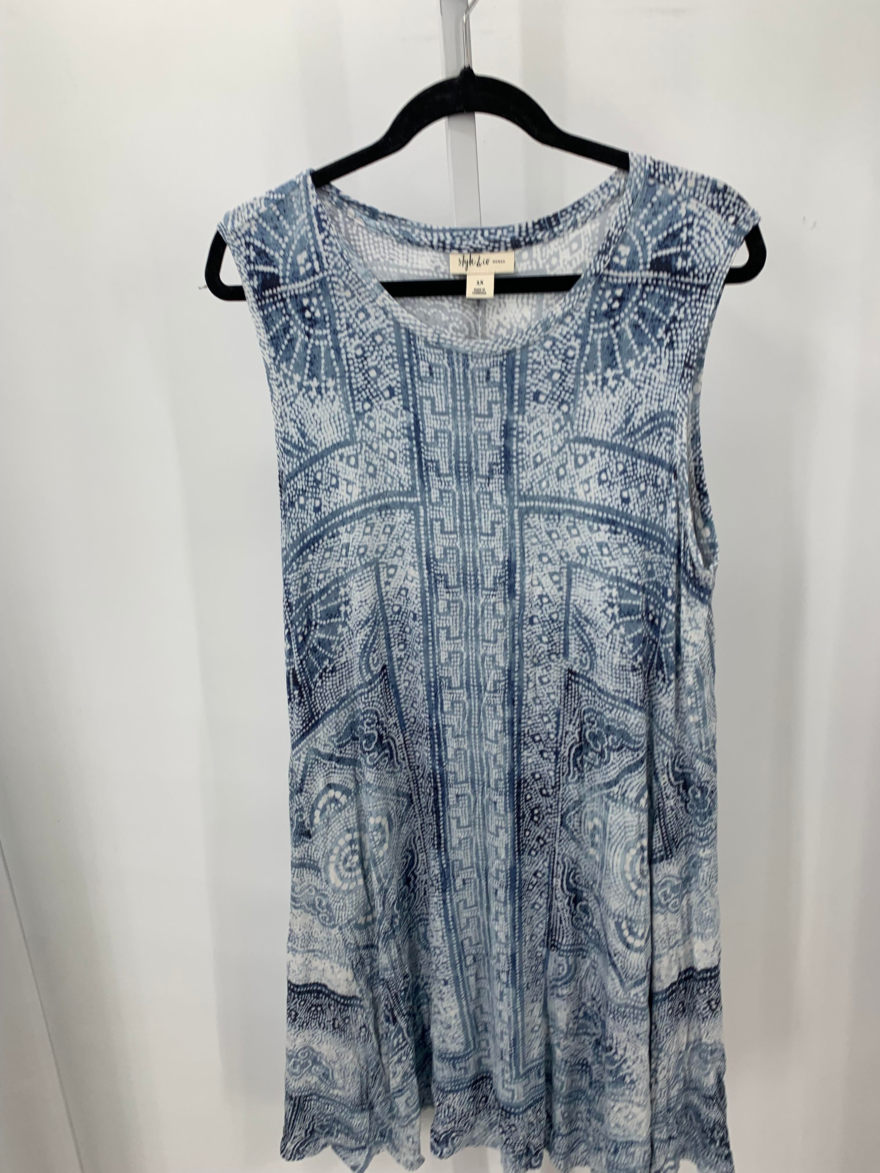 Style & Co. Size 1X Womens Sundress