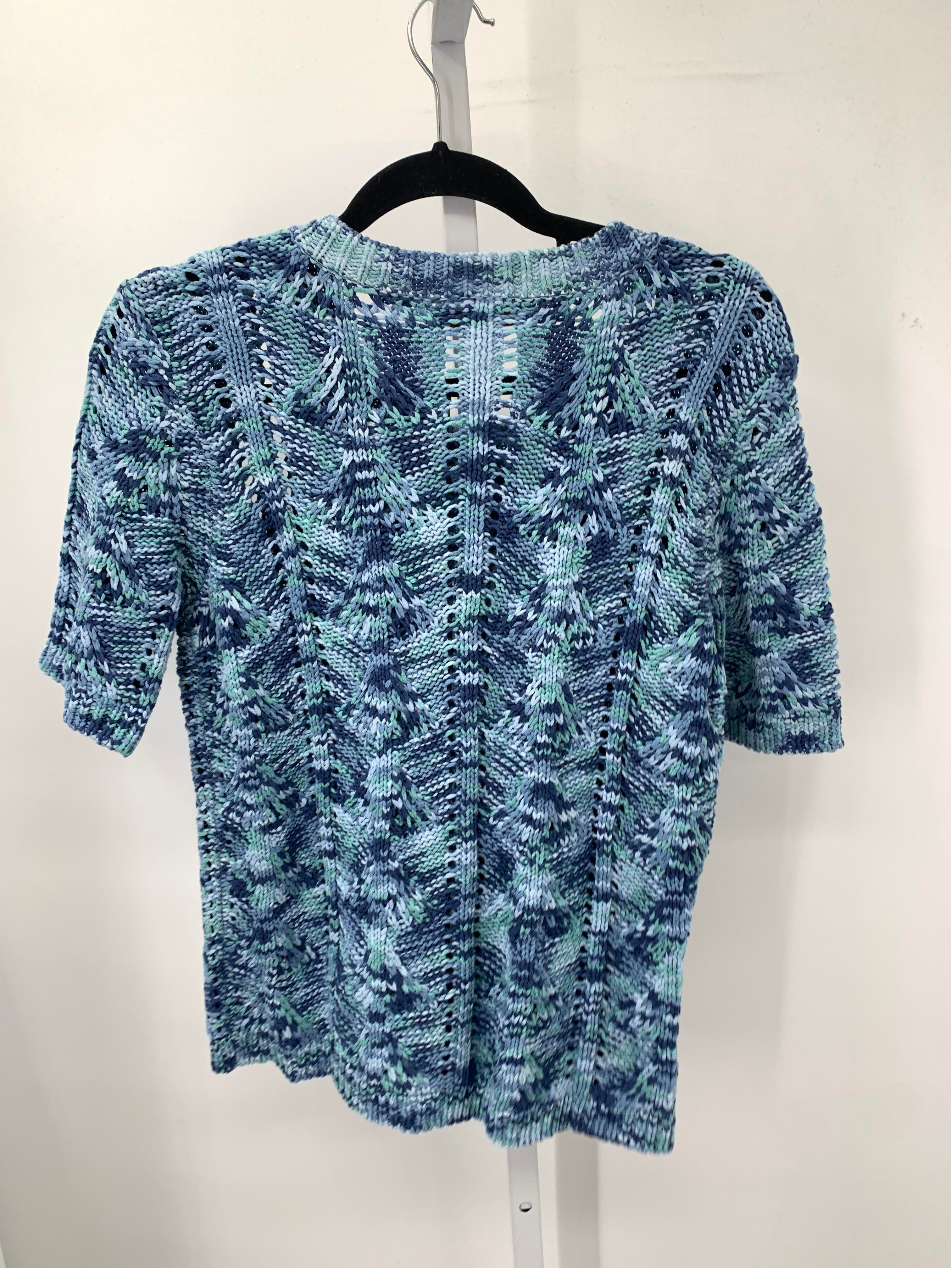 Coldwater Creek Size Medium Misses Short Slv Sweater