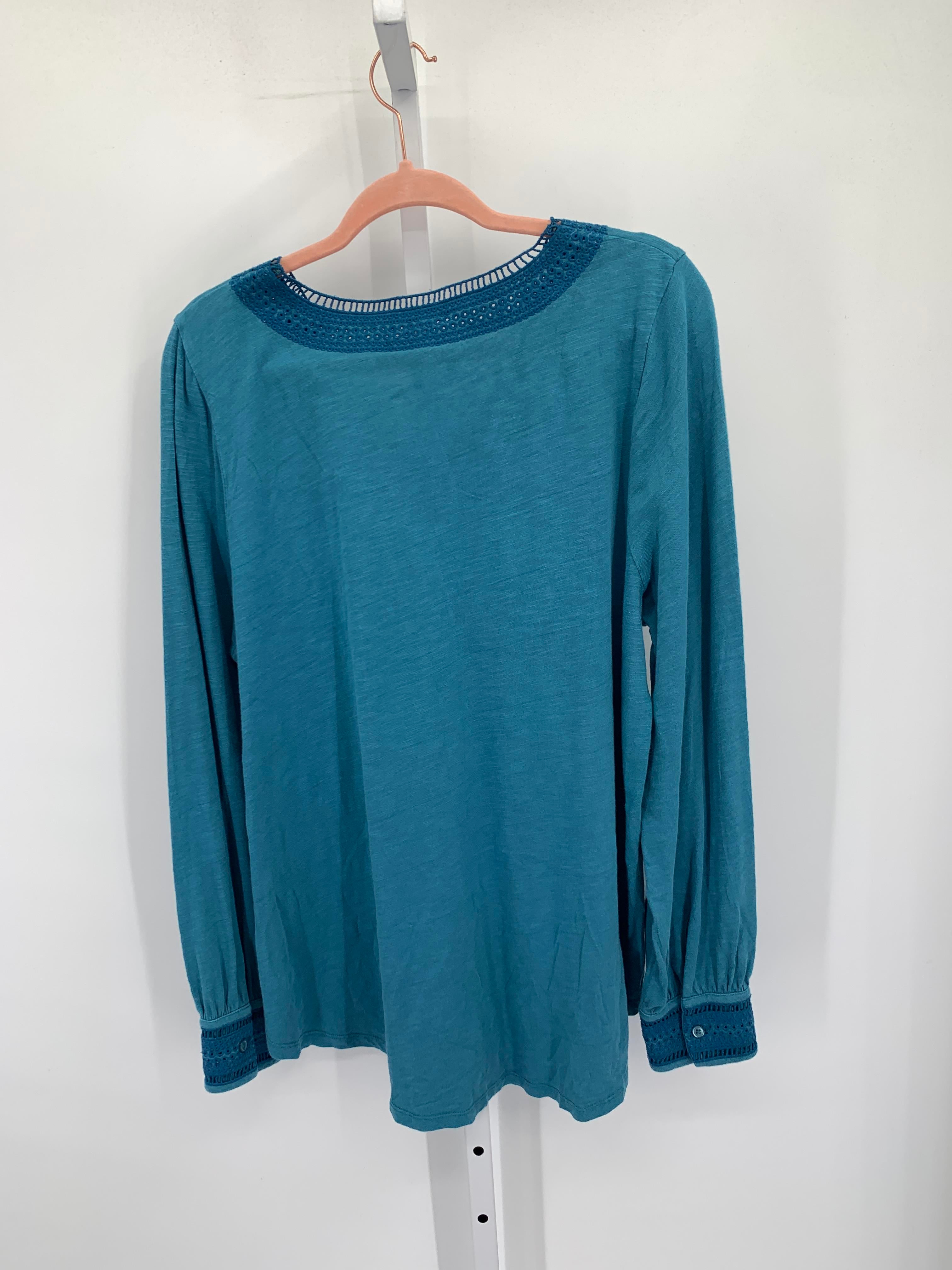 Soft Surroundings Size Extra Large Misses Long Sleeve Shirt