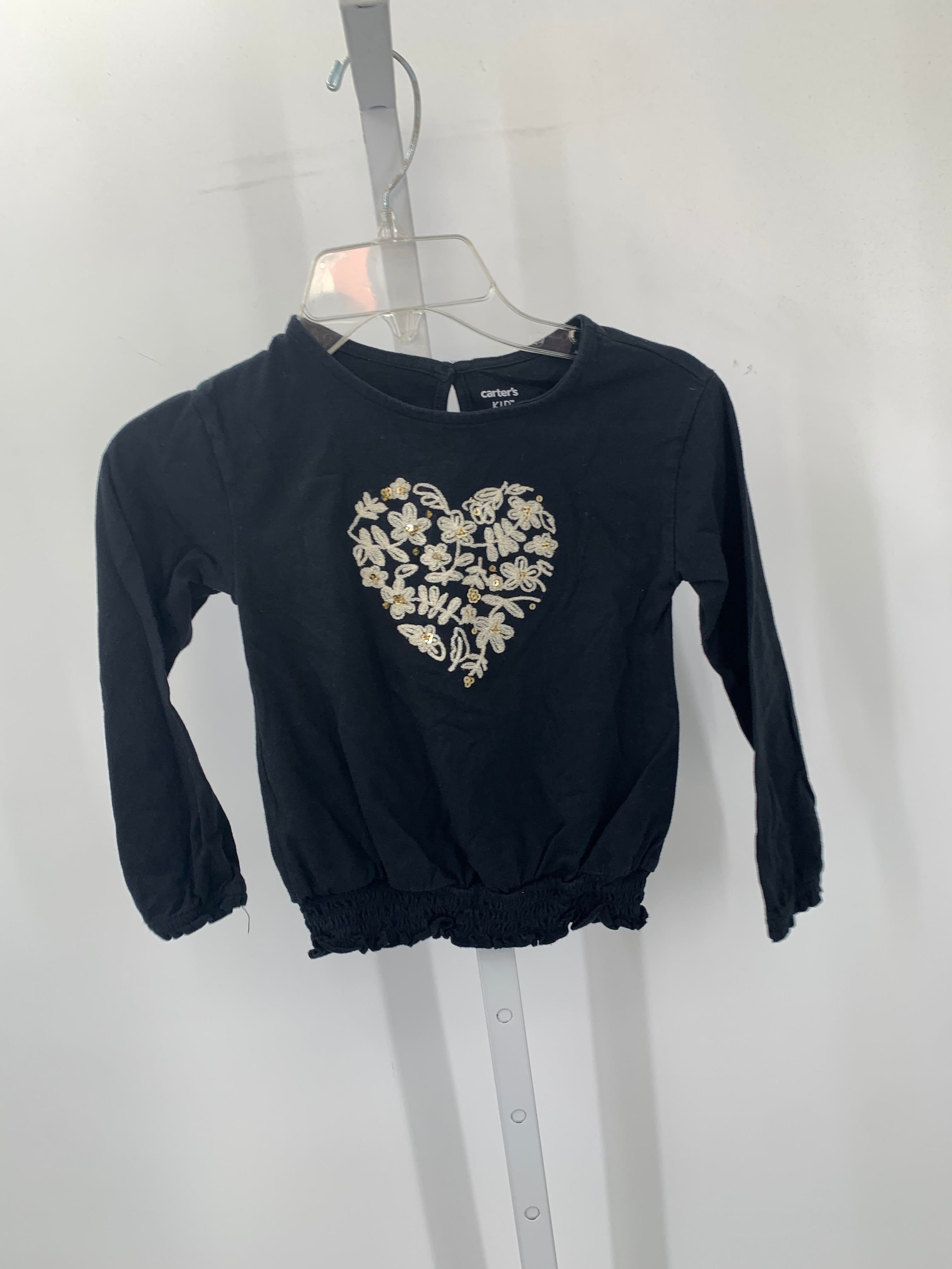 Carters Size 6/6X Girls Long Sleeve Shirt