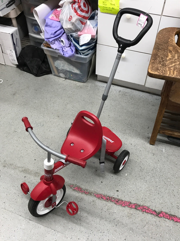 Radio Flyer 3-in-1 Trike with Adjustable Handle