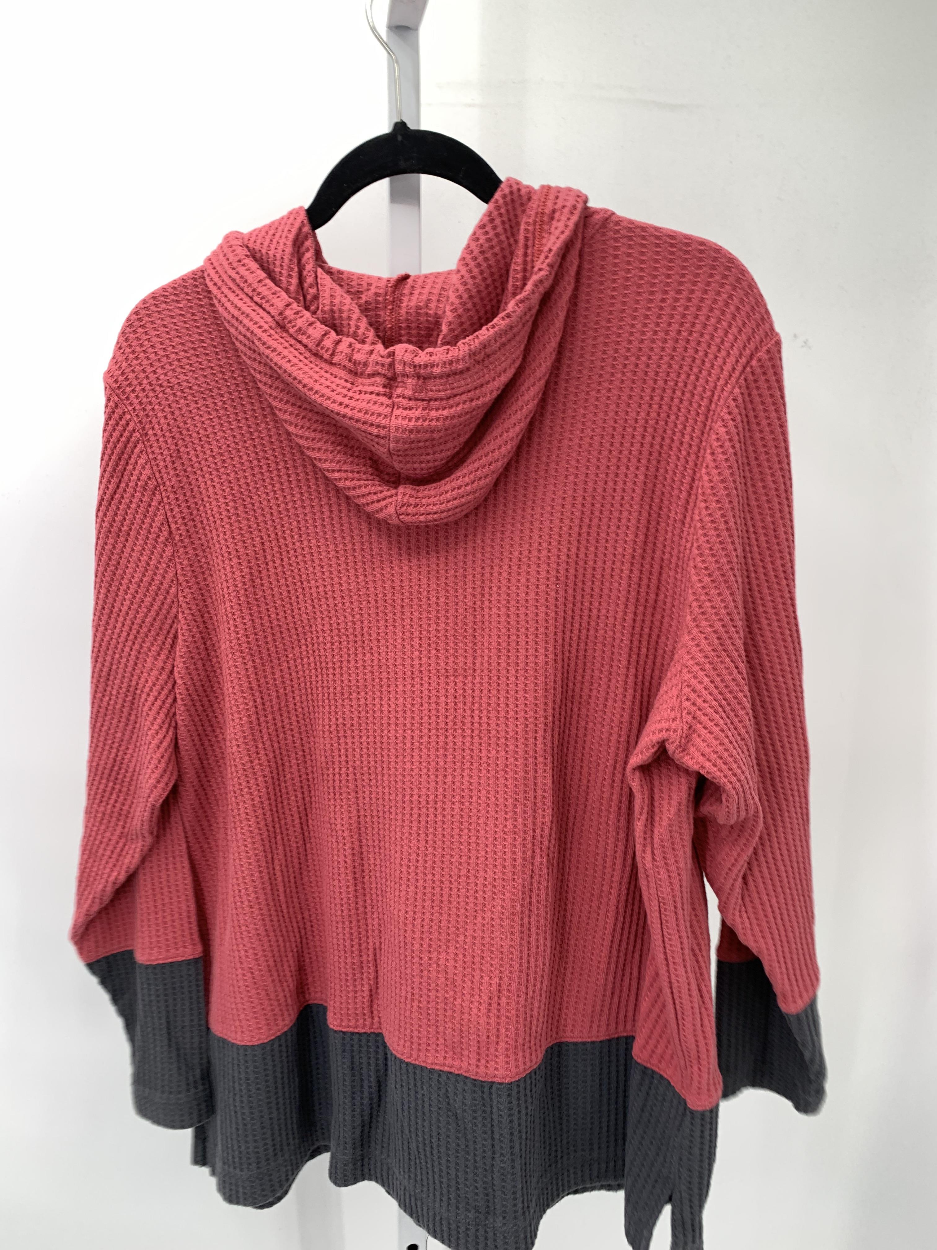 Size 1X Womens Long Sleeve Shirt