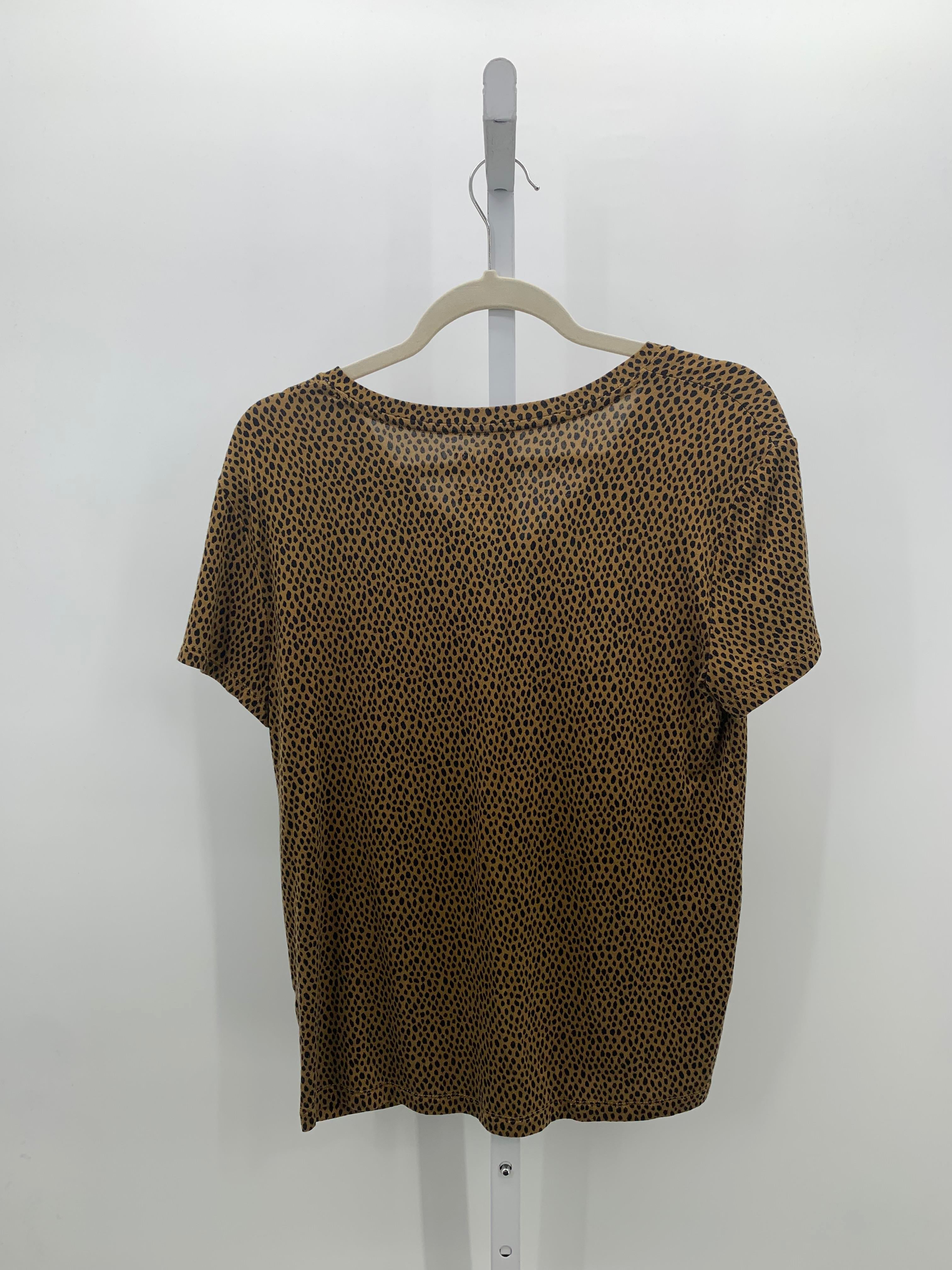 Nine West Size Small Misses Short Sleeve Shirt