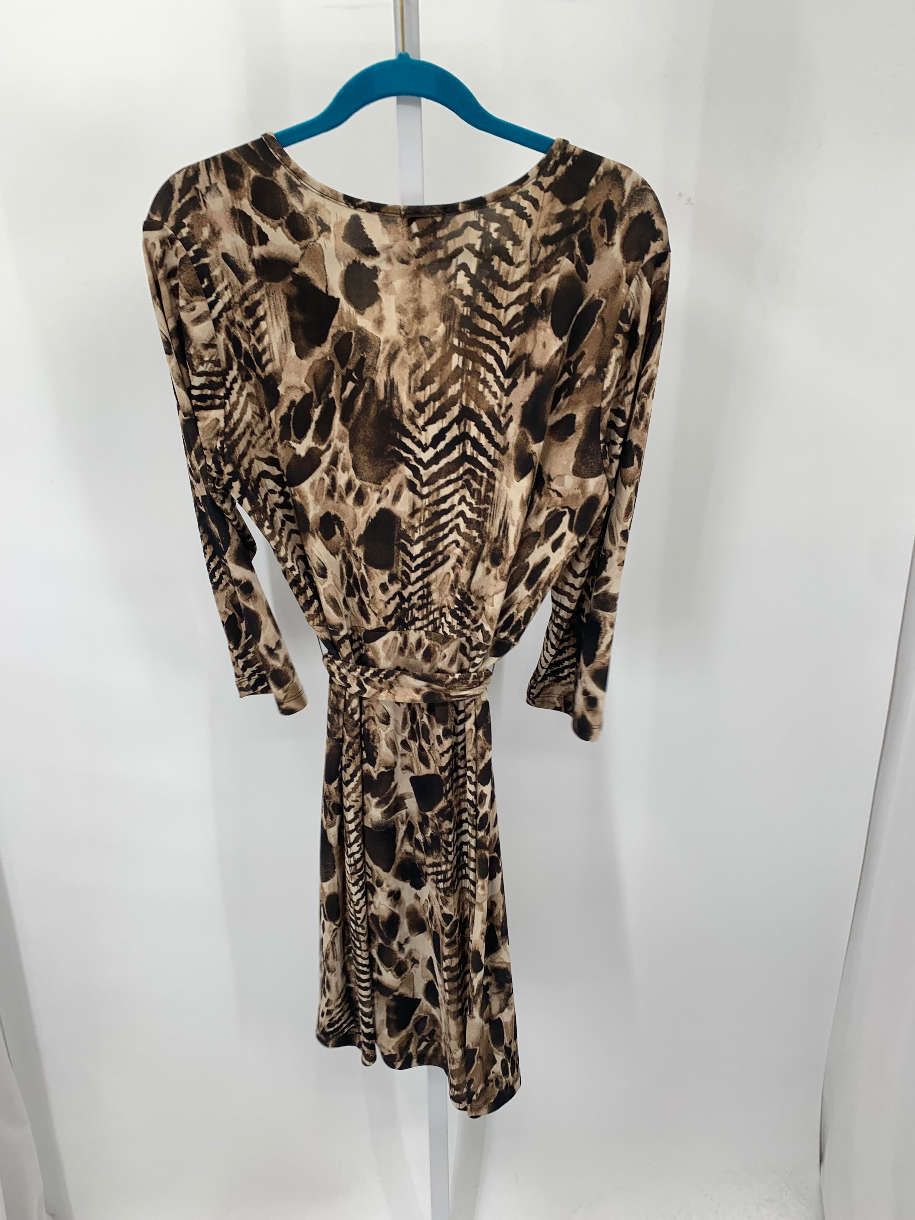 Chico's Size Medium Misses Long Sleeve Dress