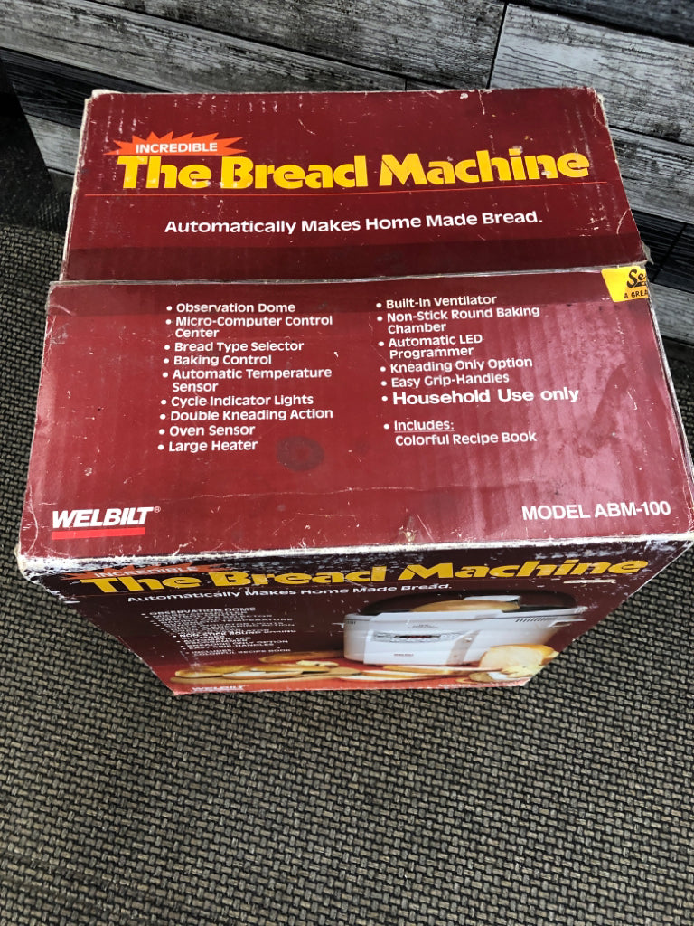 NIB BREAD MACHINE.