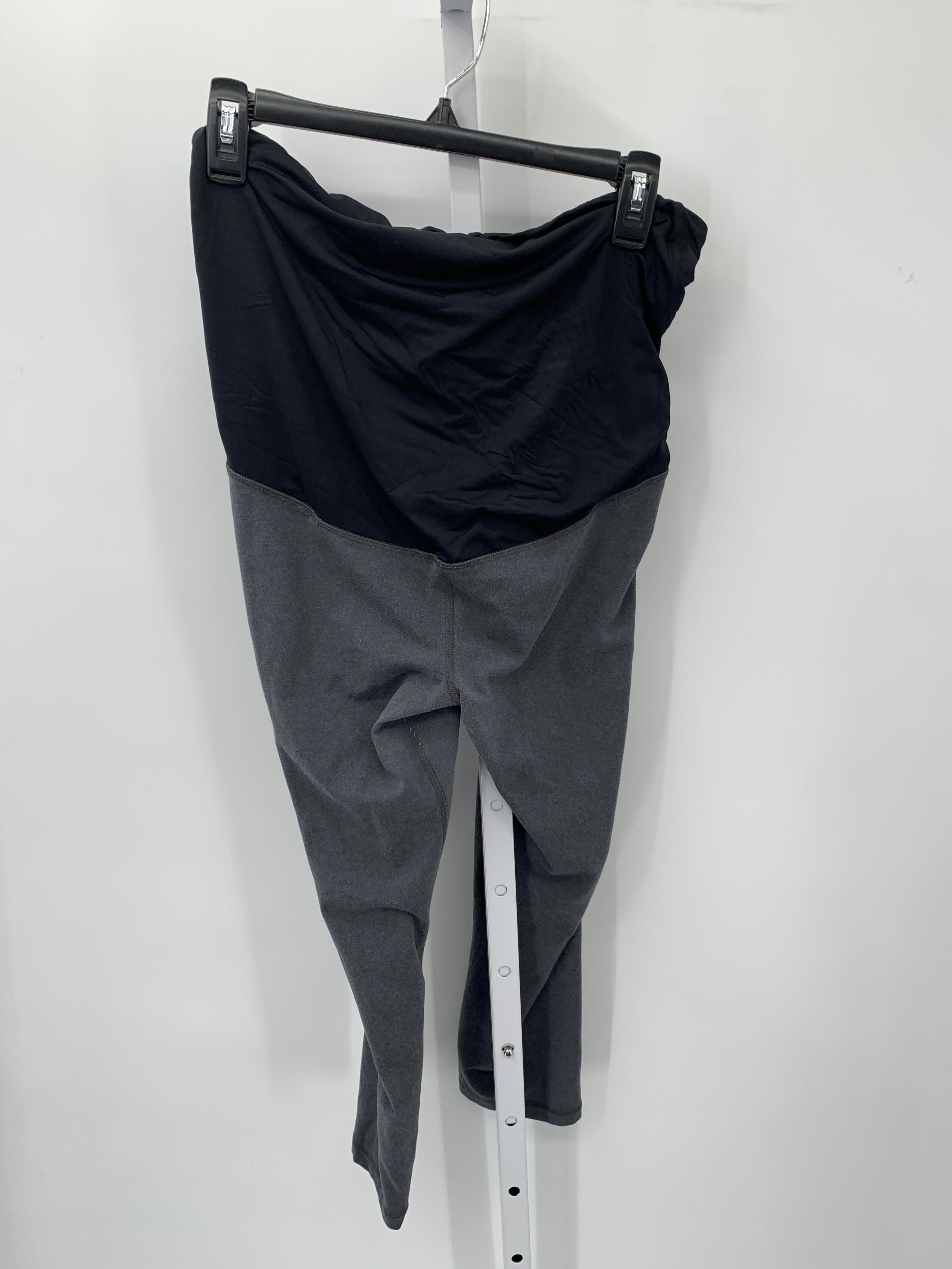 Isabel Grey Size Large Maternity Capri