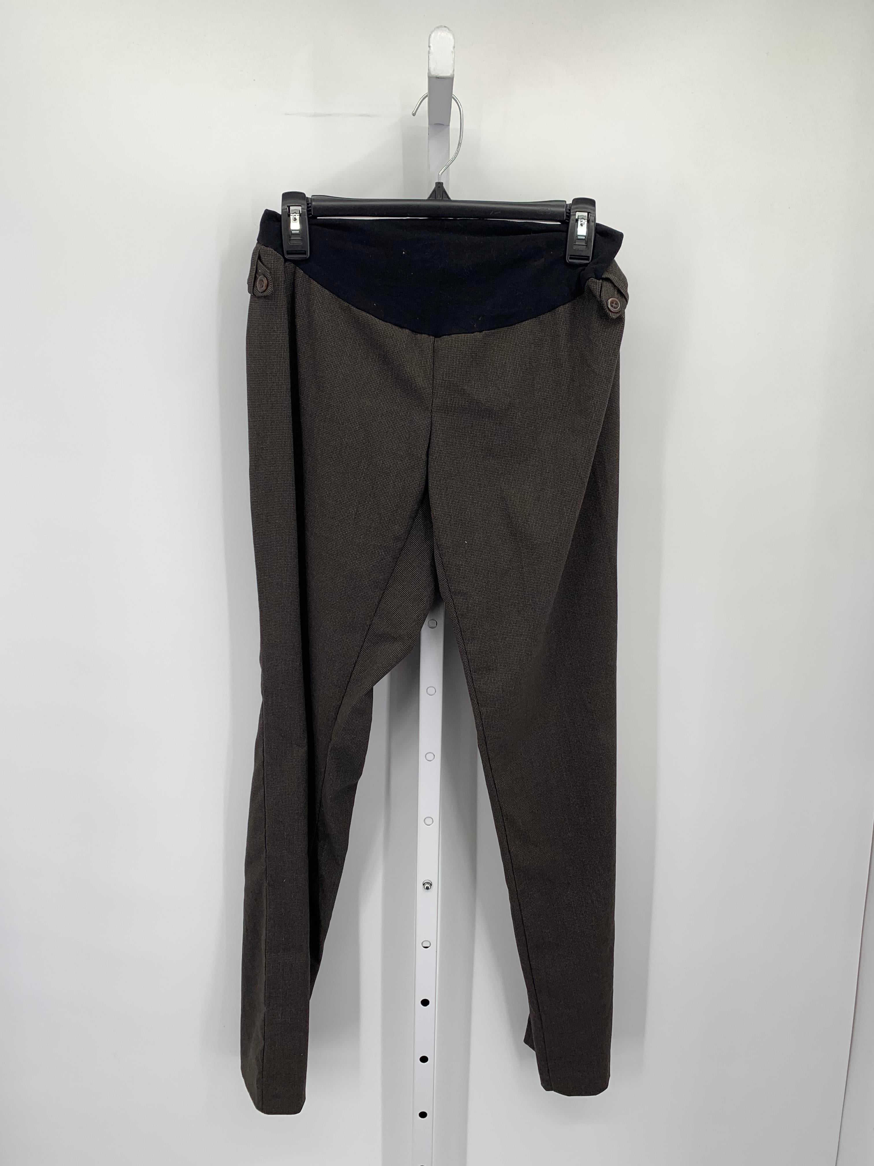 Motherhood Brown Size Large Maternity Pants