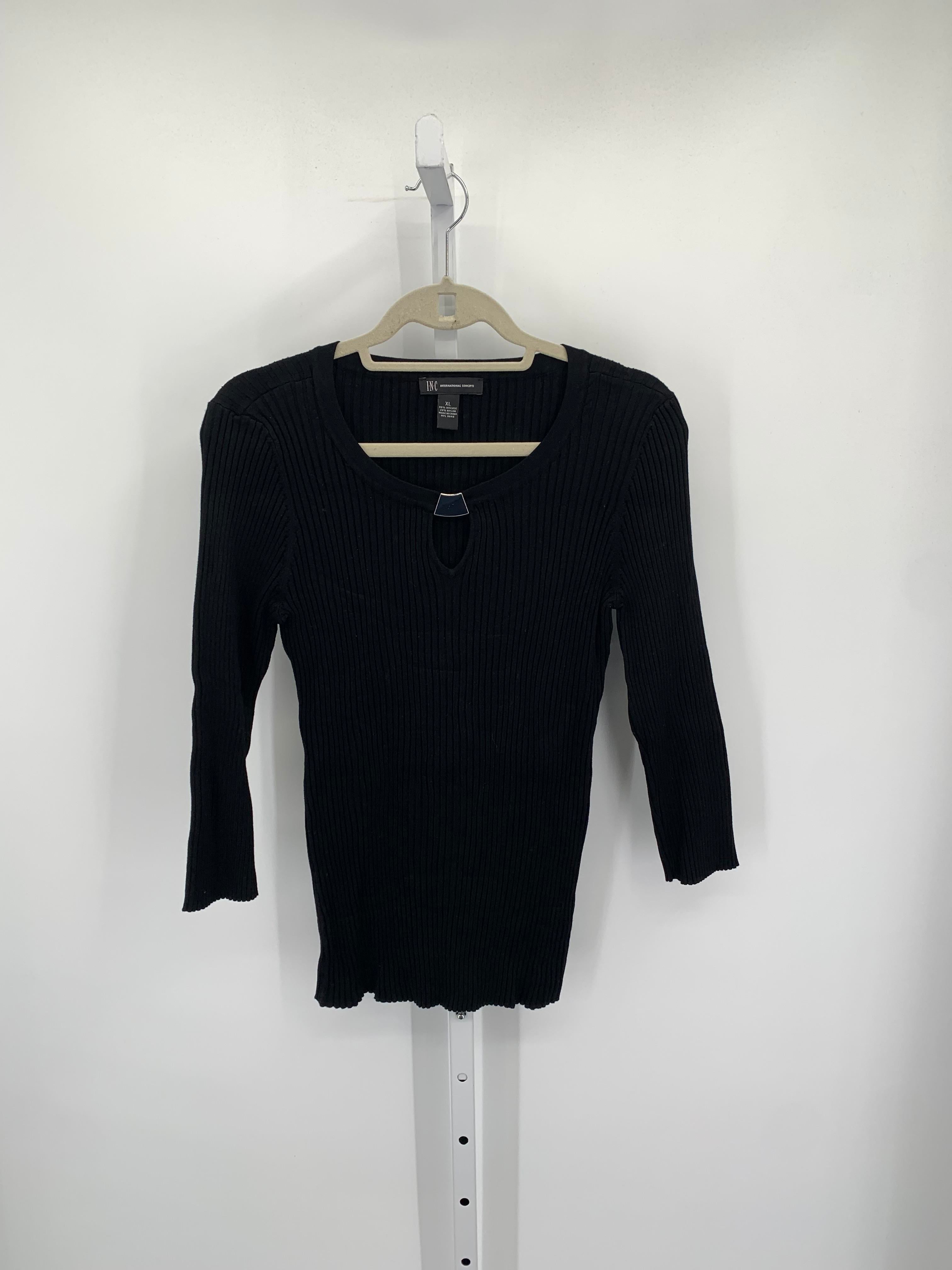 INC Size Extra Large Misses Long Slv Sweater