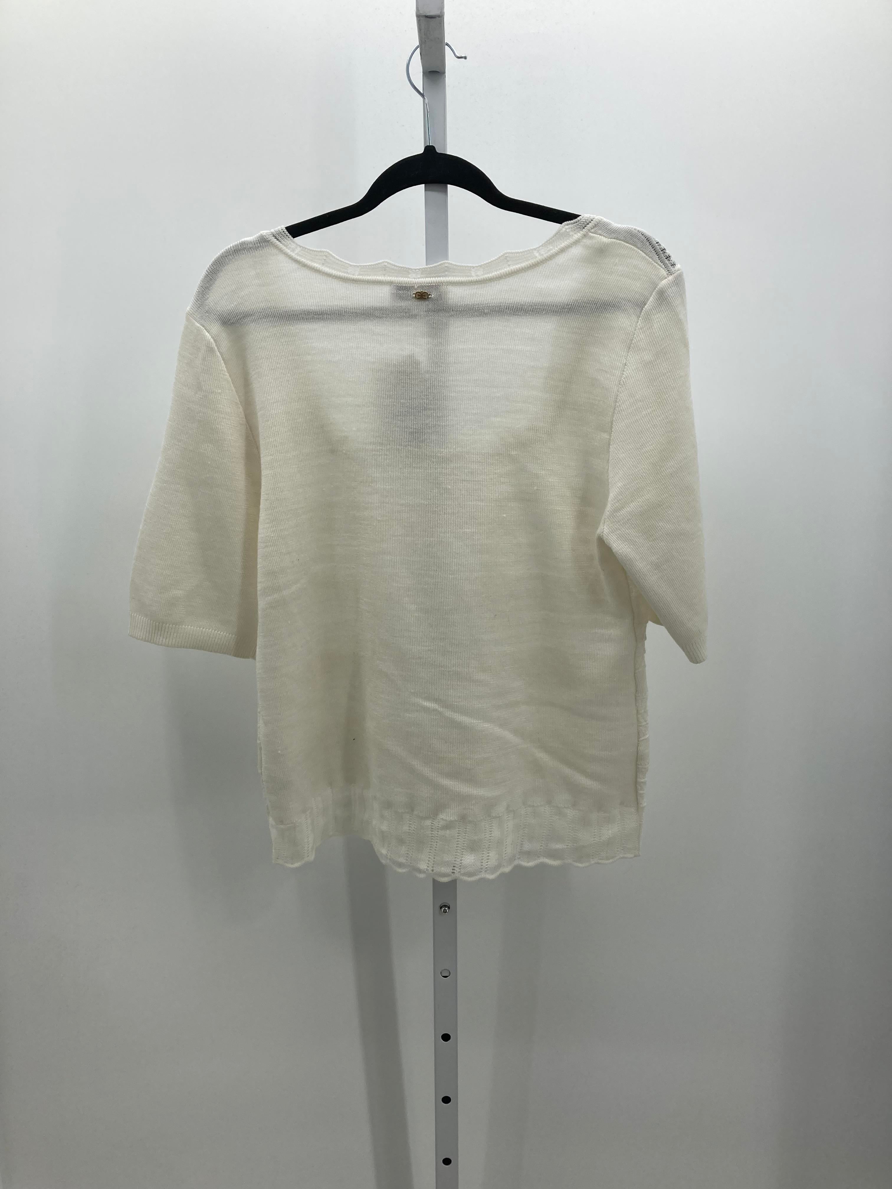 Size Extra Large Misses Short Slv Sweater