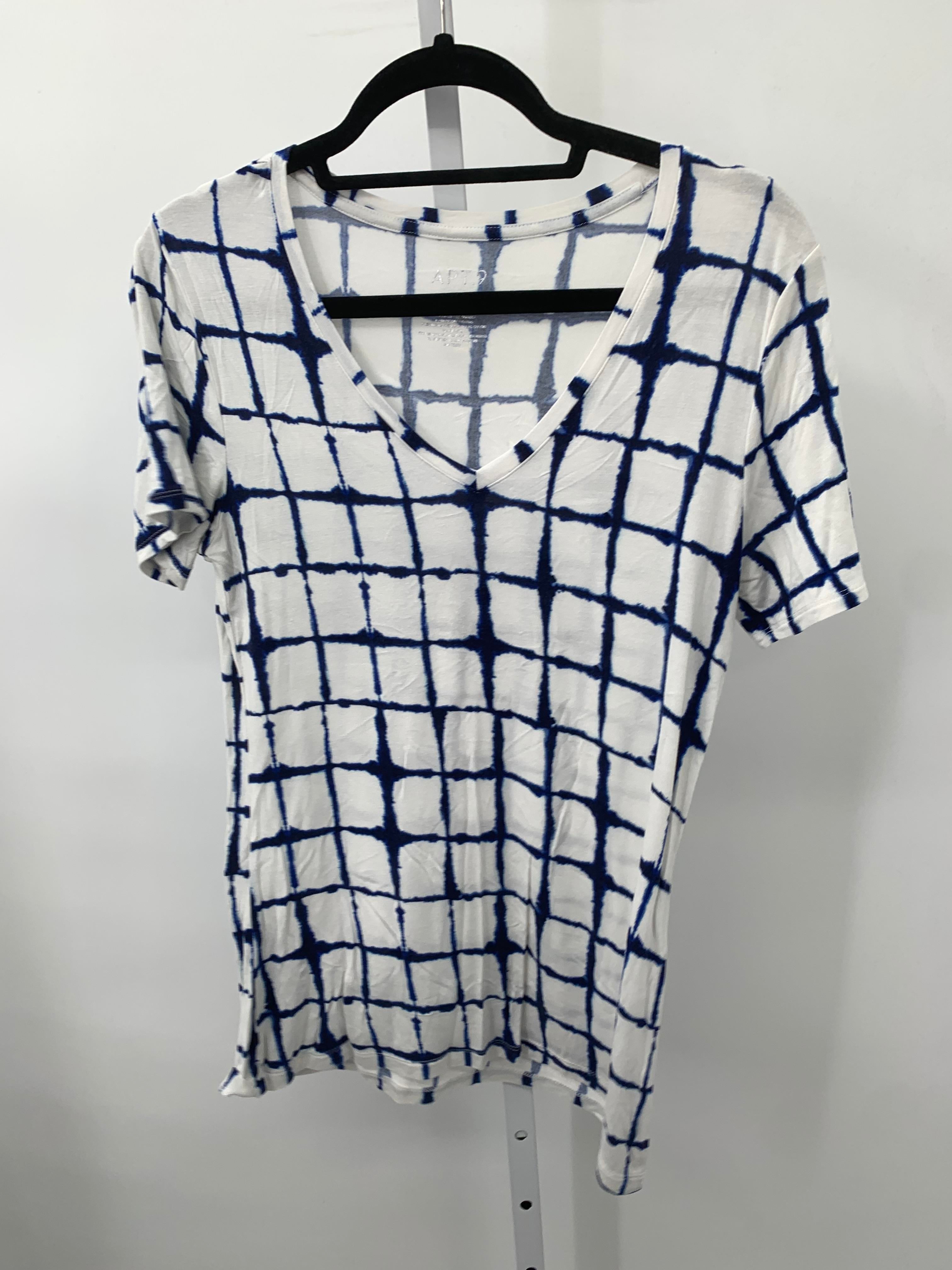 Apt. 9 Size Small Misses Short Sleeve Shirt