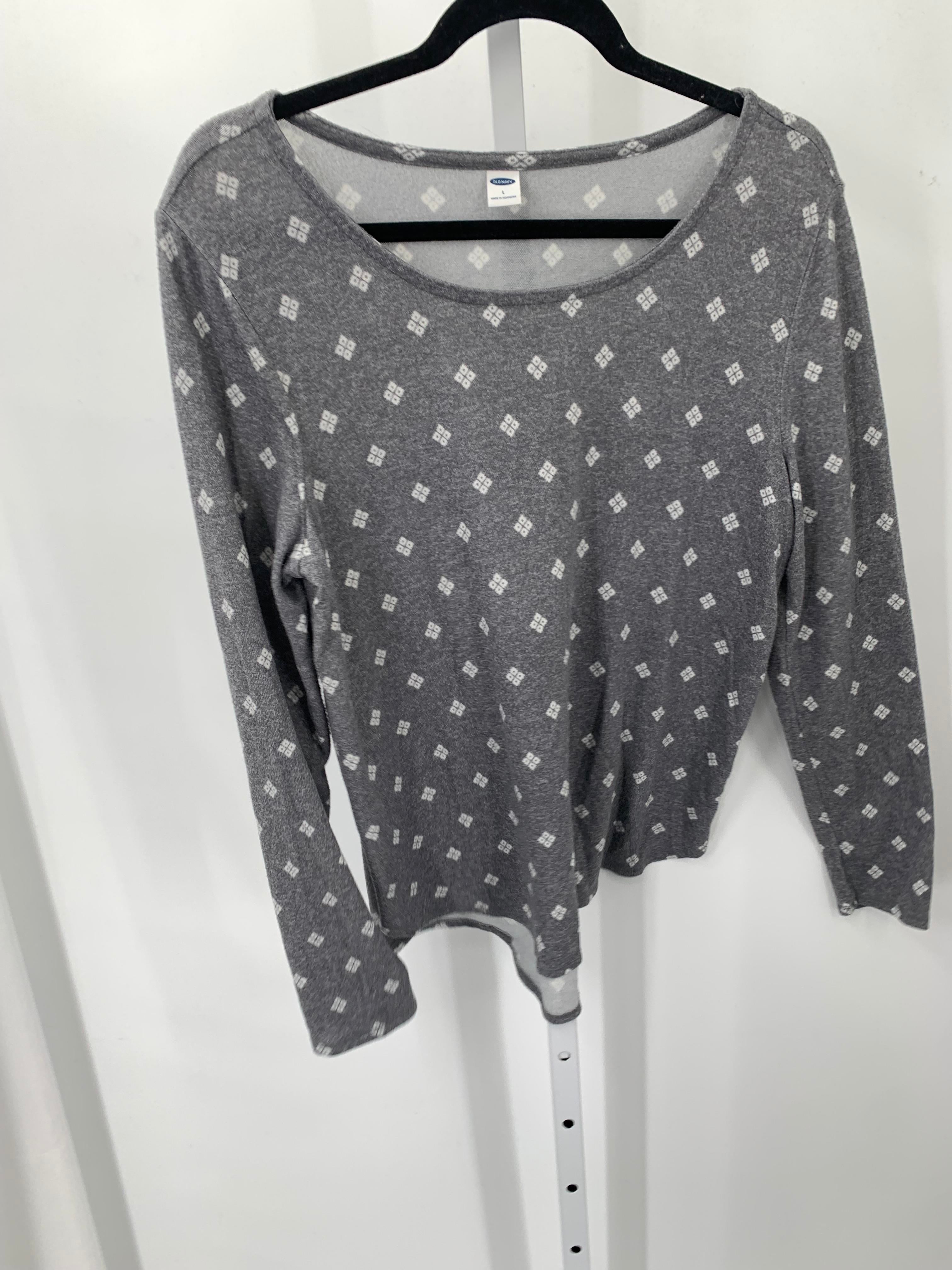 Old Navy Size Large Misses Long Sleeve Shirt